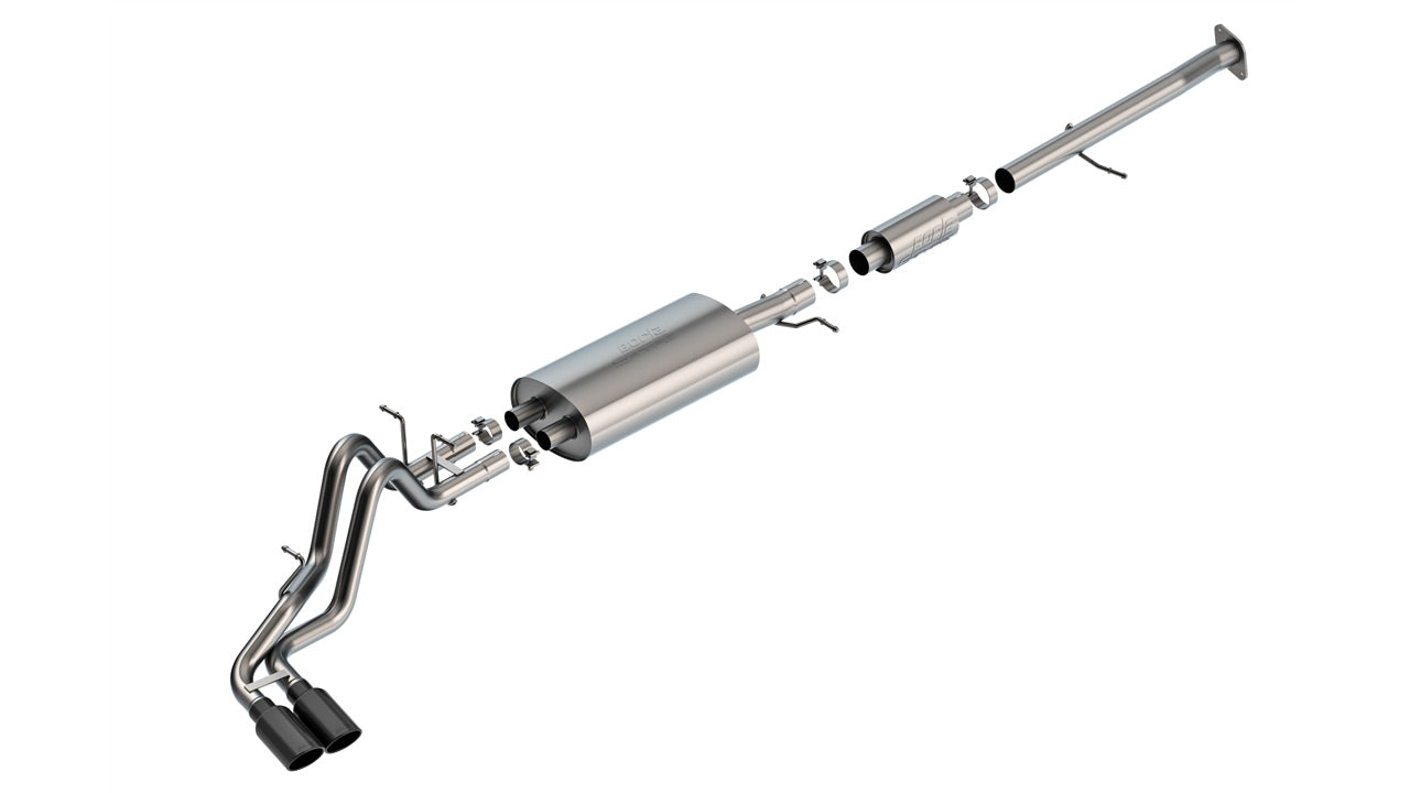Borla 140943BC - S-Type Cat-Back(tm) Exhaust System 2023-2025 Chevrolet Colorado