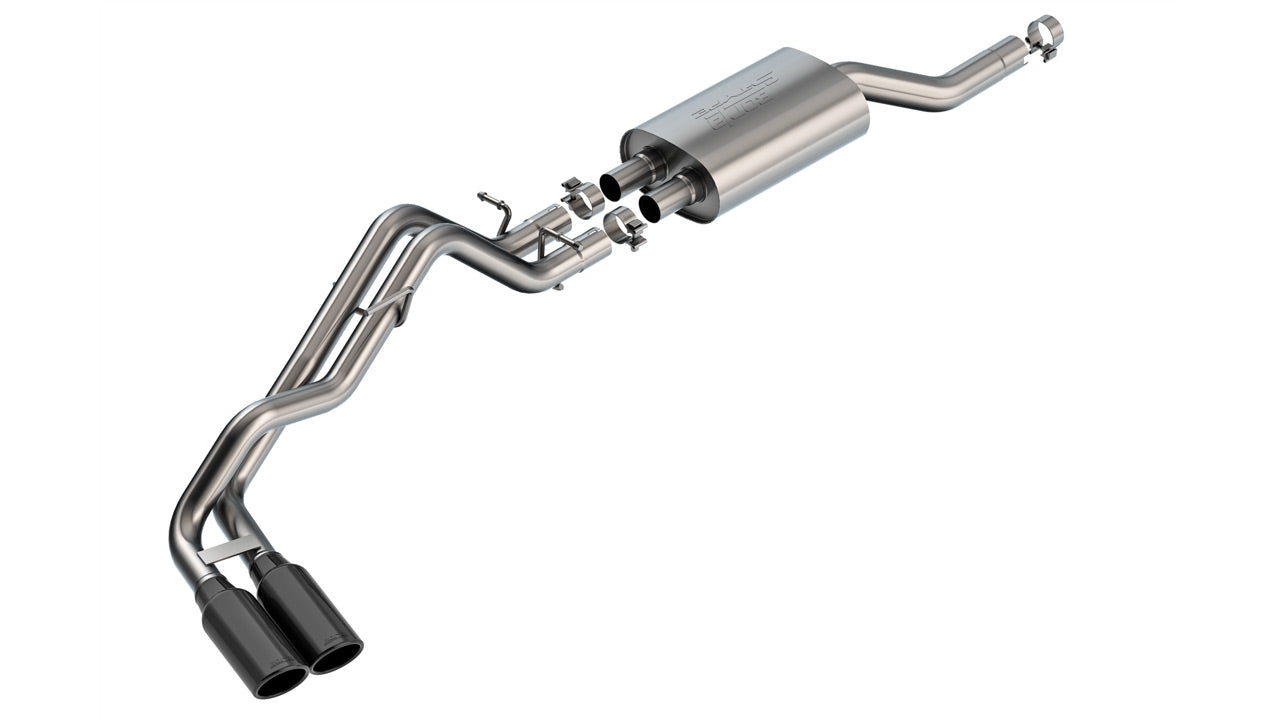 Borla 140975BC - S-Type Cat-Back™ Exhaust System 2024-2025 Ford Ranger XL/ XLT/