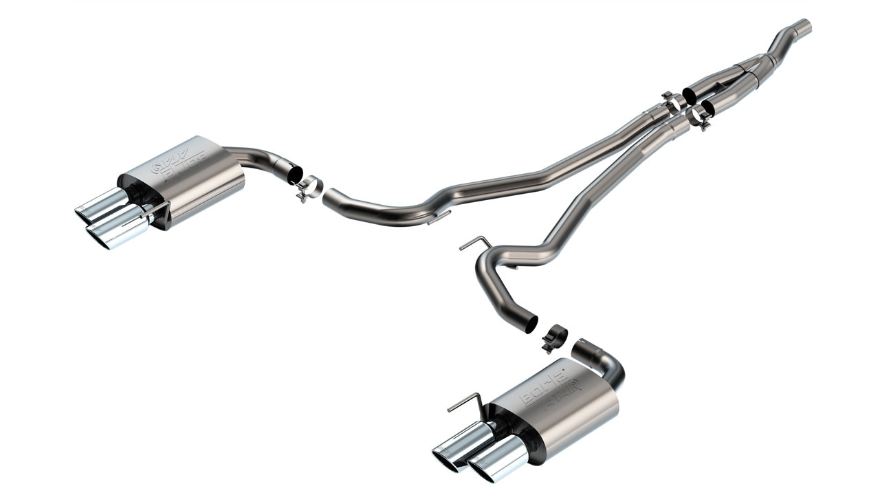 Borla 140982 - ATAK® Cat-Back™ Exhaust System 2024-2025 Ford Mustang 2.3L 4 Cyl.