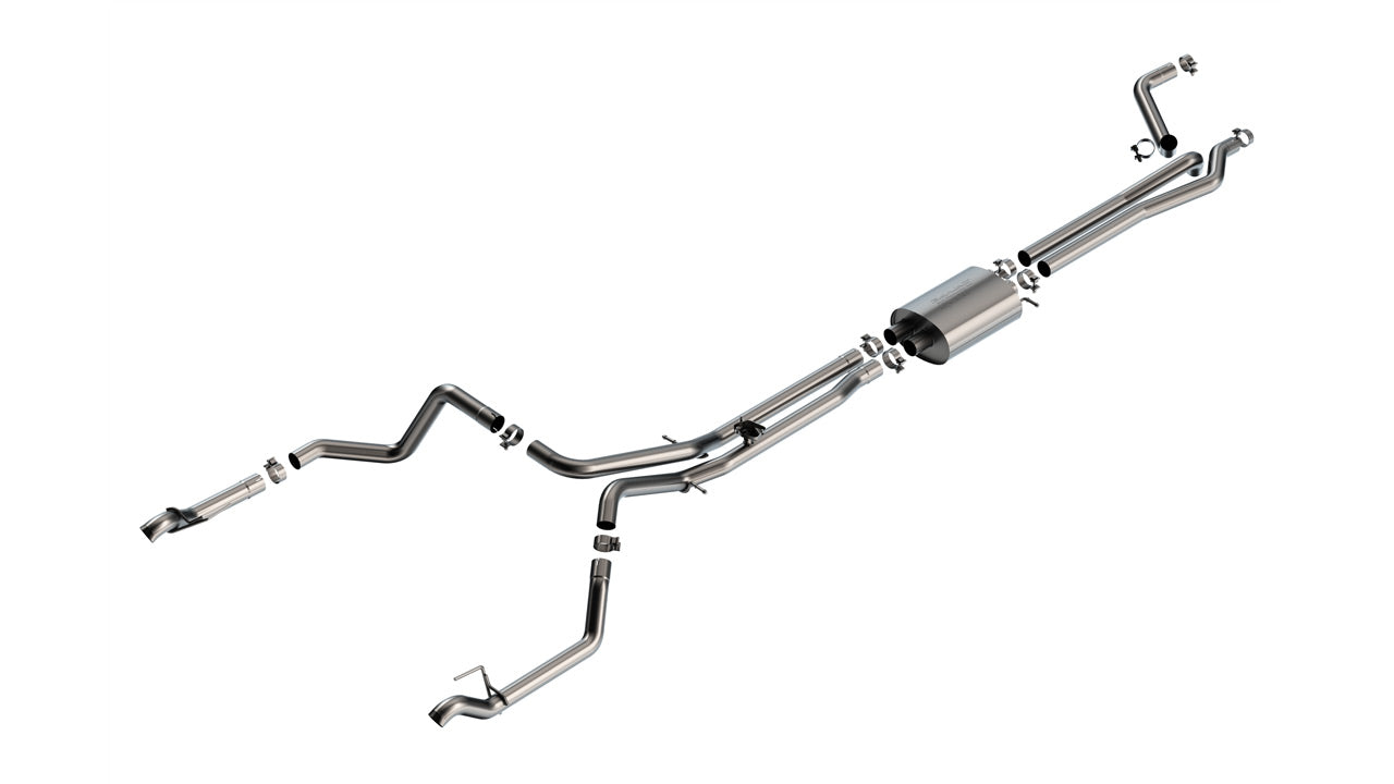Borla 140999 - S-Type Cat-Back(tm) Sys. '24-'25 Chev. Silv. 1500/ GMC Sierra 150