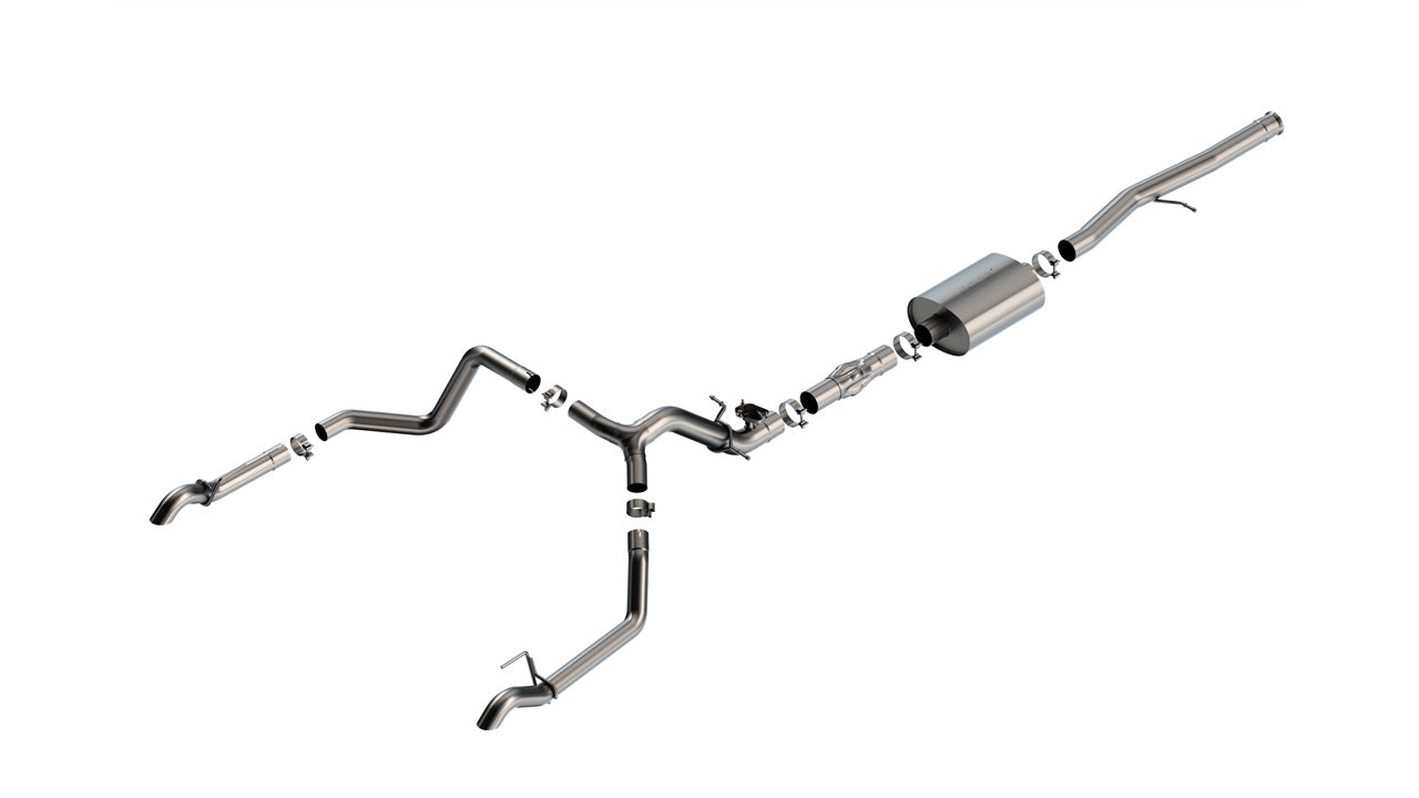 Borla 141004 - ATAK(r) Cat-Back(tm) Exhaust System 2024-2025 Chevrolet Silverado