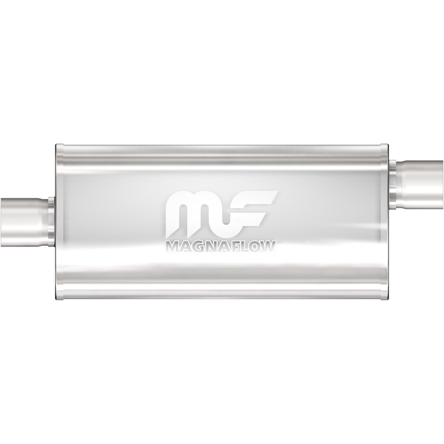 MagnaFlow 14229 - Straight-Through Performance Muffler; 3in. Offset/Center; 5x14x8 Body