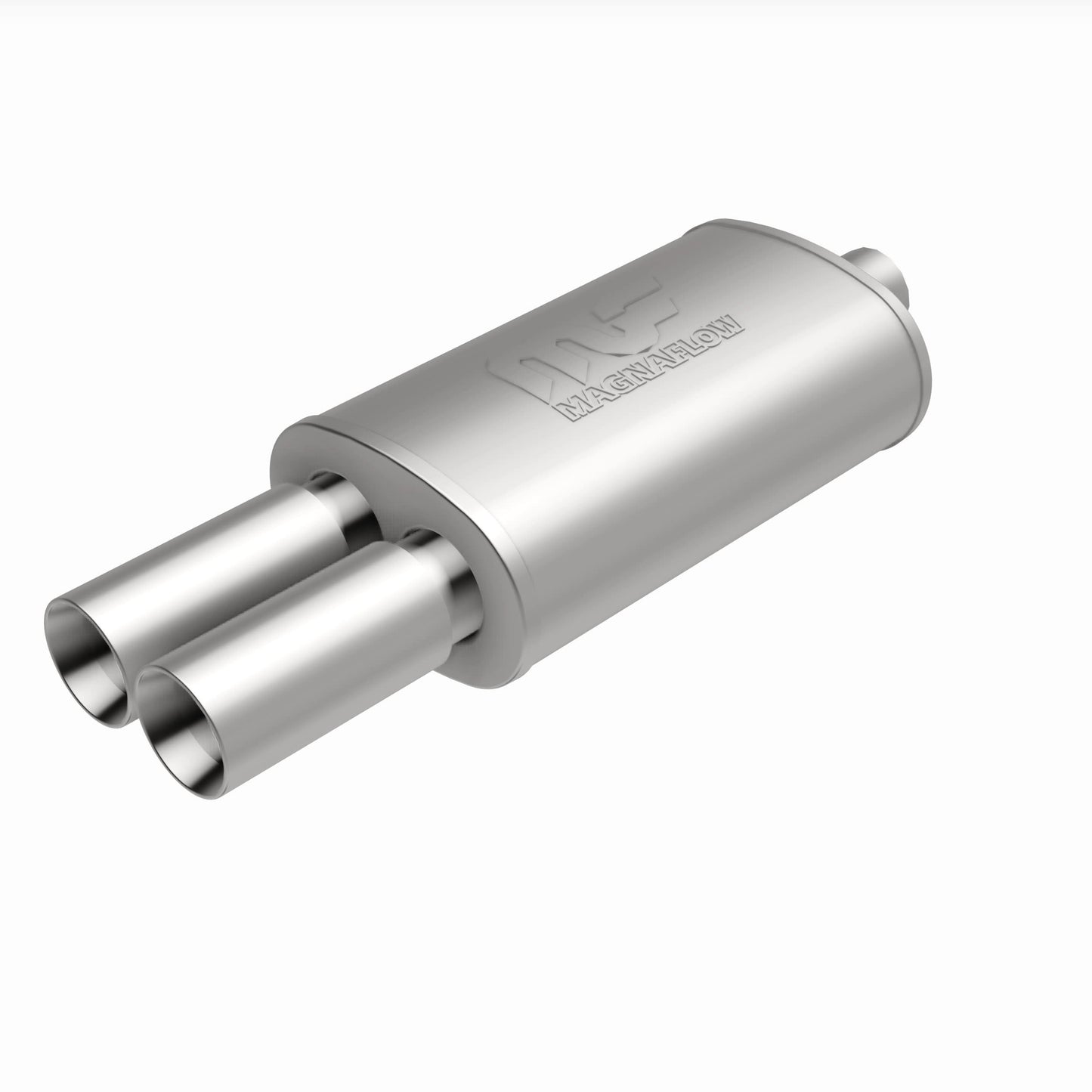 MagnaFlow 14815 - Straight-Through Performance Muffler; 2.25/3.125in. Center/Dual; 5x14x8 Body