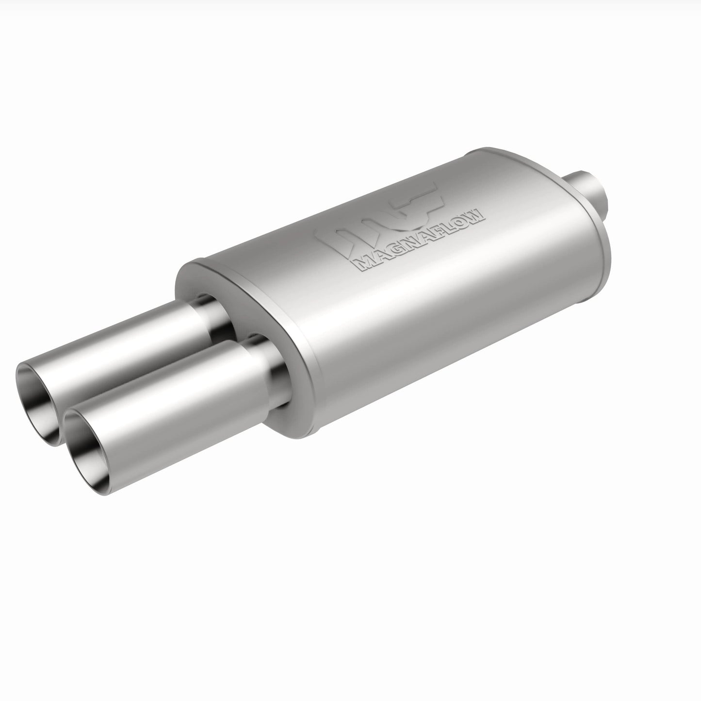 MagnaFlow 14815 - Straight-Through Performance Muffler; 2.25/3.125in. Center/Dual; 5x14x8 Body