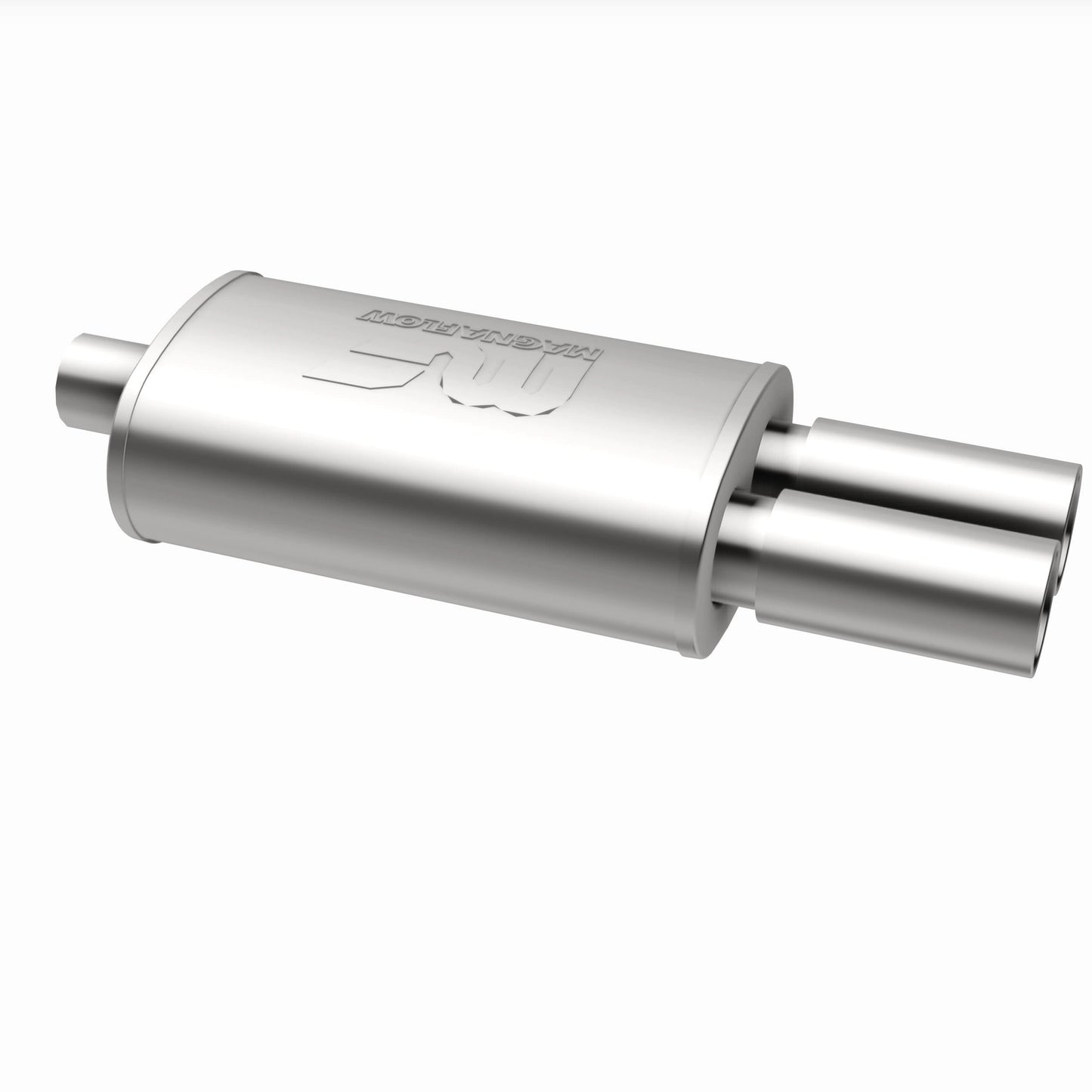 MagnaFlow 14815 - Straight-Through Performance Muffler; 2.25/3.125in. Center/Dual; 5x14x8 Body