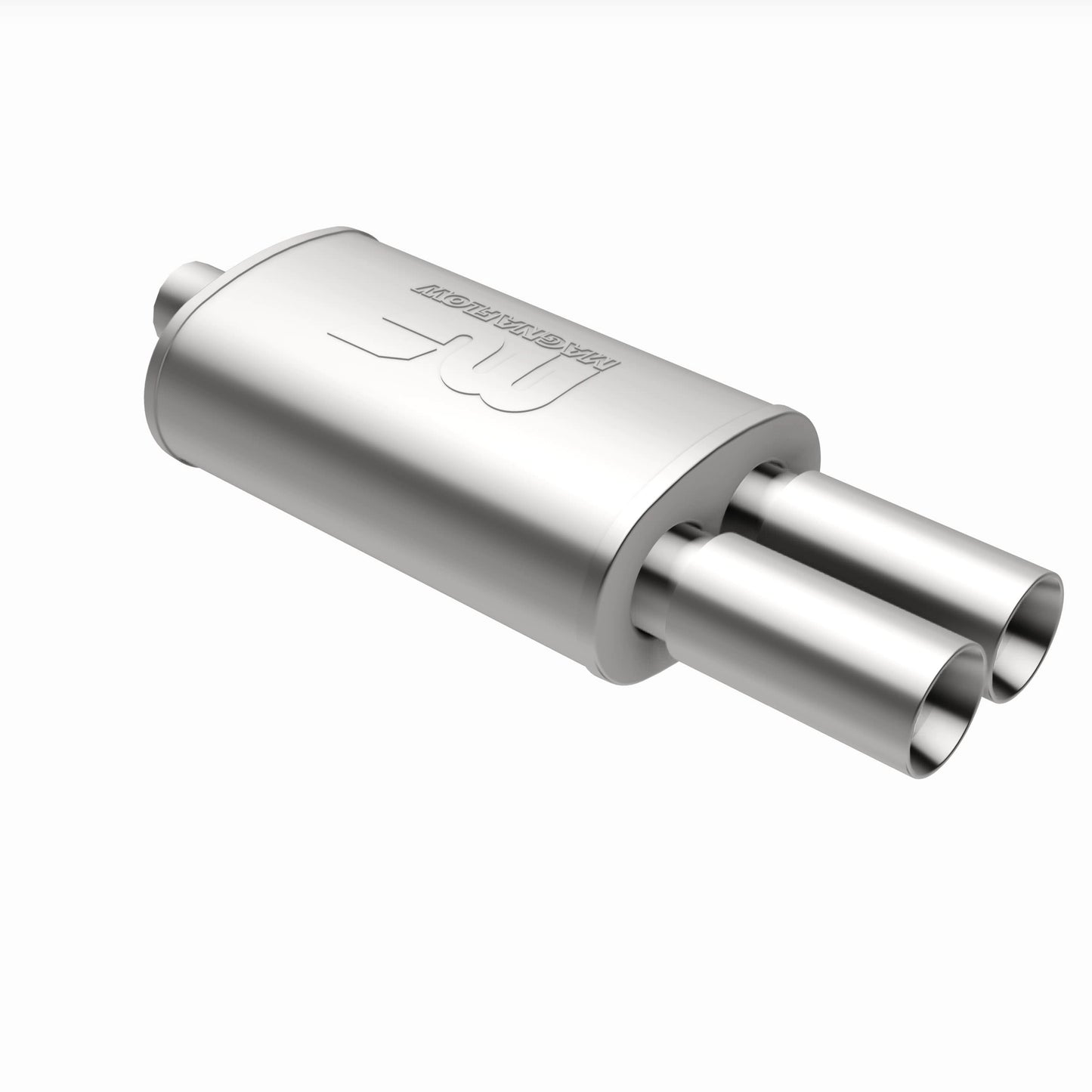 MagnaFlow 14815 - Straight-Through Performance Muffler; 2.25/3.125in. Center/Dual; 5x14x8 Body