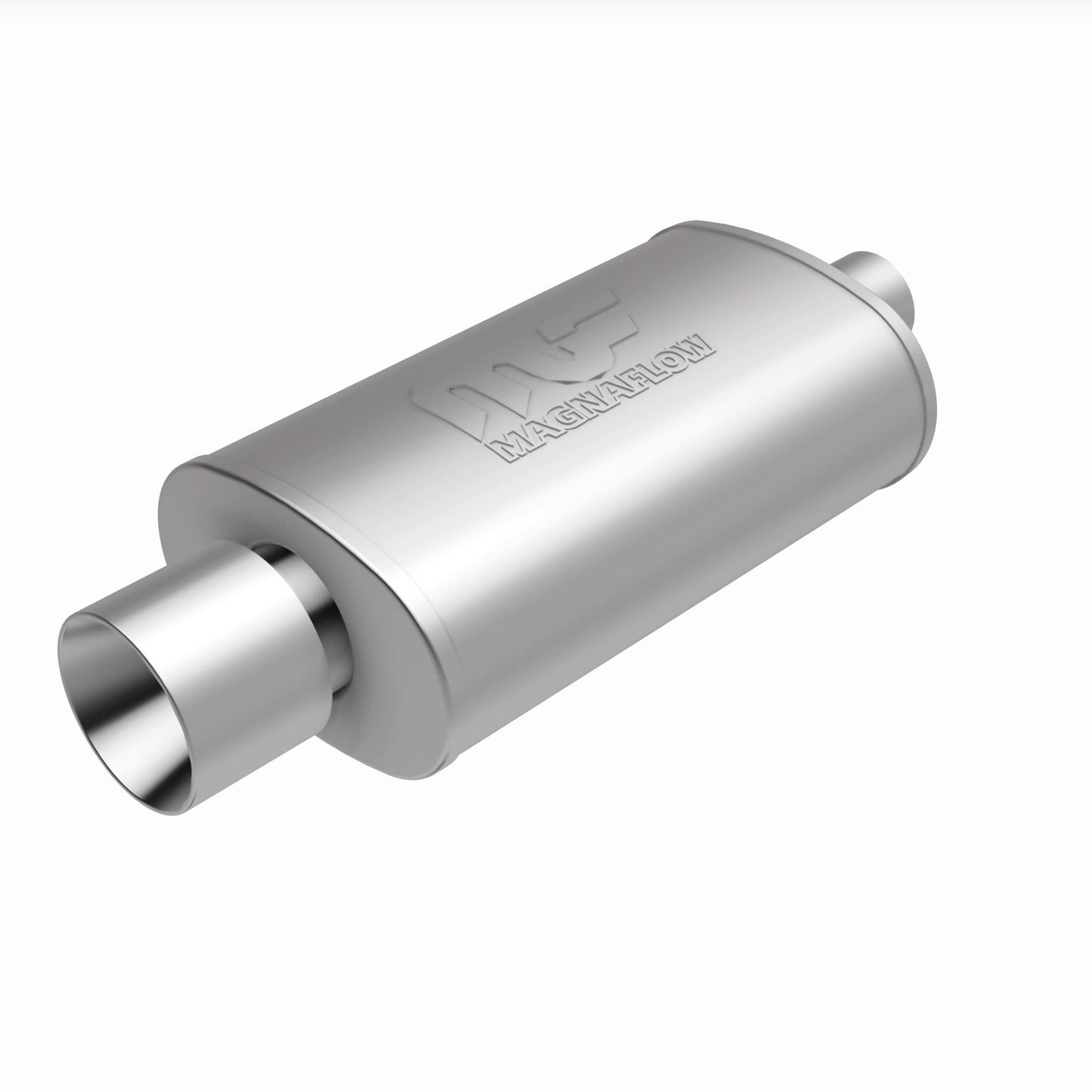 MagnaFlow 14832 - Straight-Through Performance Muffler; 2.25/4in. Center/Center; 5x14x8 Body