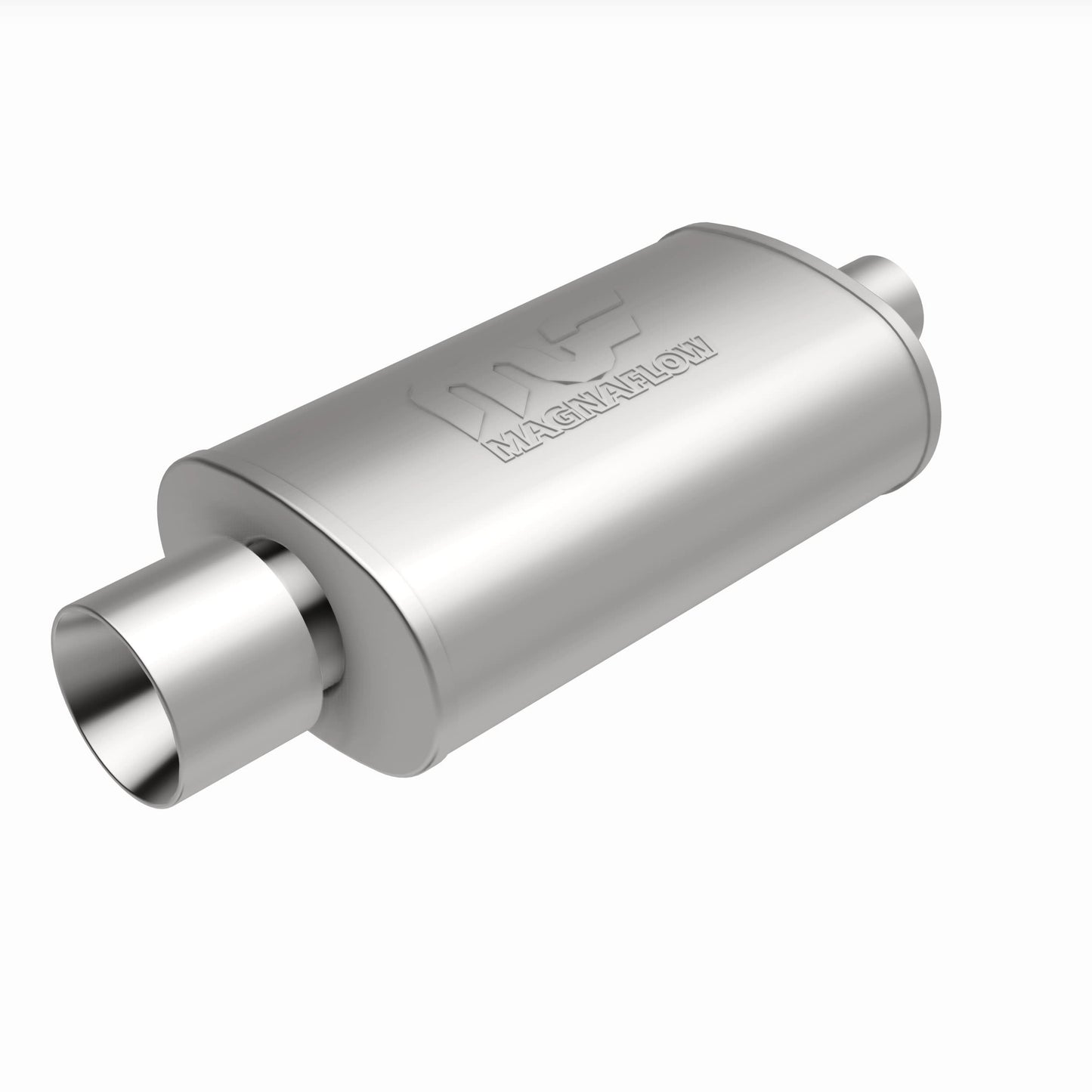 MagnaFlow 14832 - Straight-Through Performance Muffler; 2.25/4in. Center/Center; 5x14x8 Body