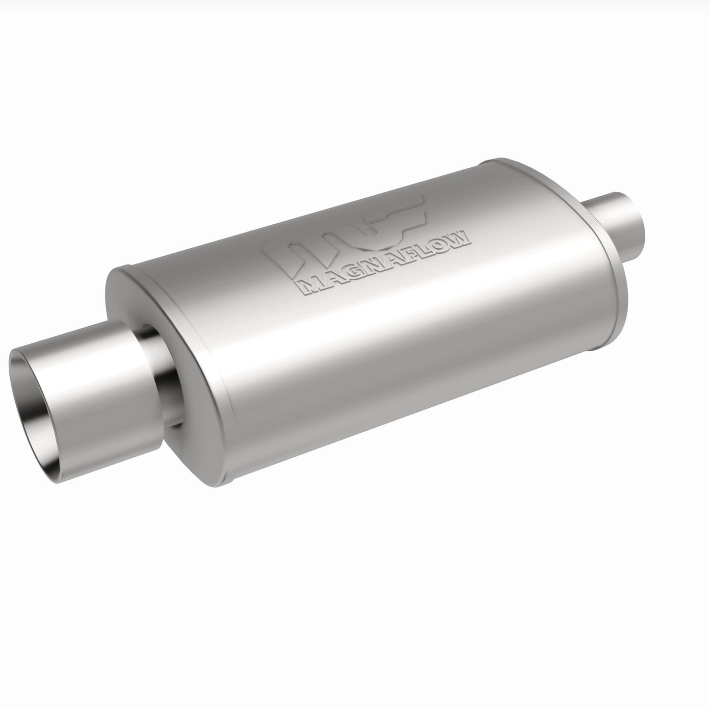 MagnaFlow 14832 - Straight-Through Performance Muffler; 2.25/4in. Center/Center; 5x14x8 Body
