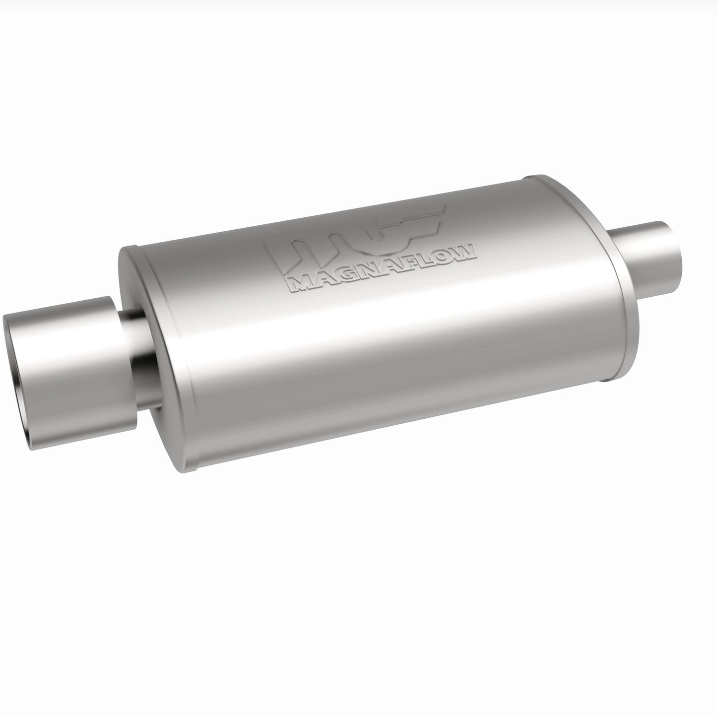 MagnaFlow 14832 - Straight-Through Performance Muffler; 2.25/4in. Center/Center; 5x14x8 Body
