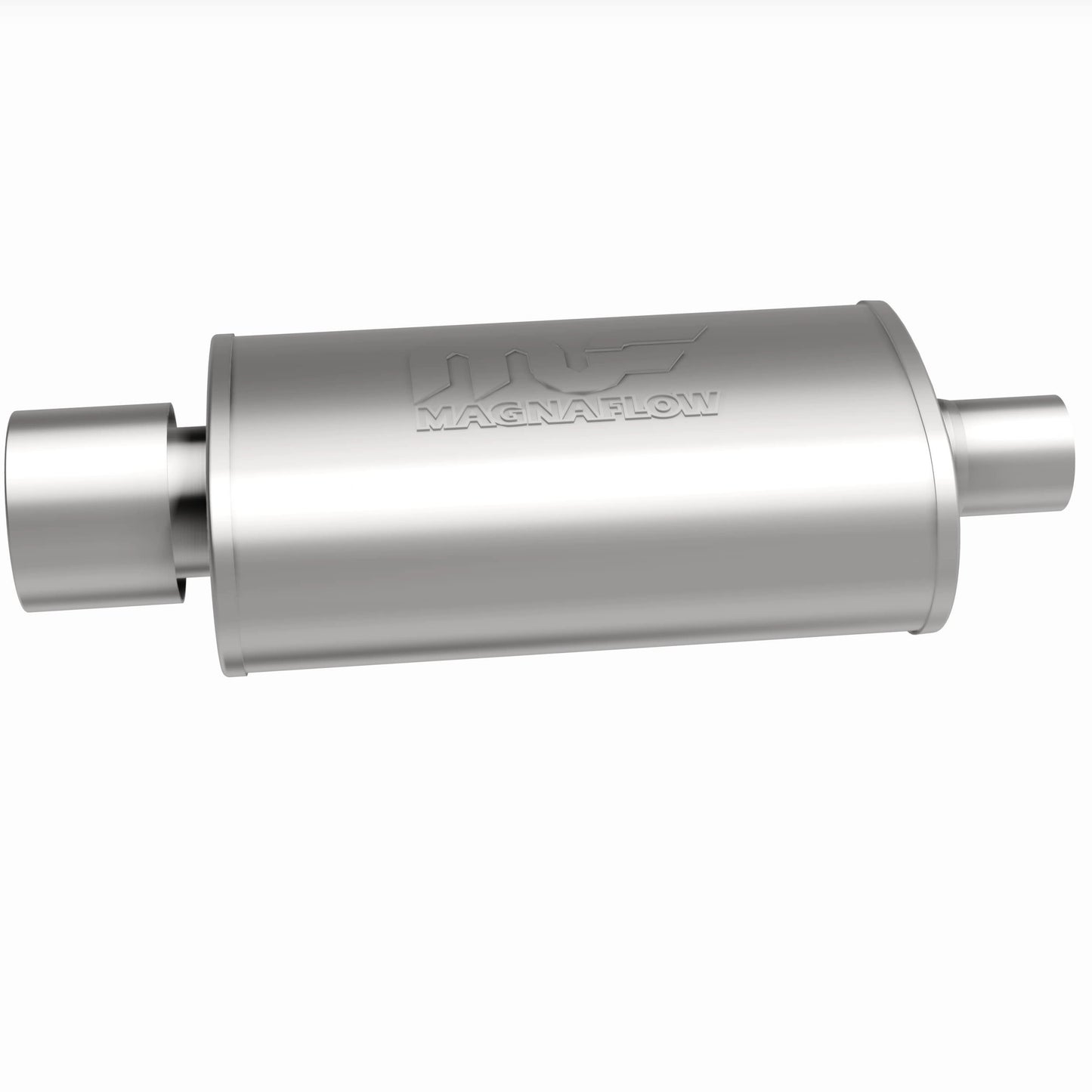 MagnaFlow 14832 - Straight-Through Performance Muffler; 2.25/4in. Center/Center; 5x14x8 Body