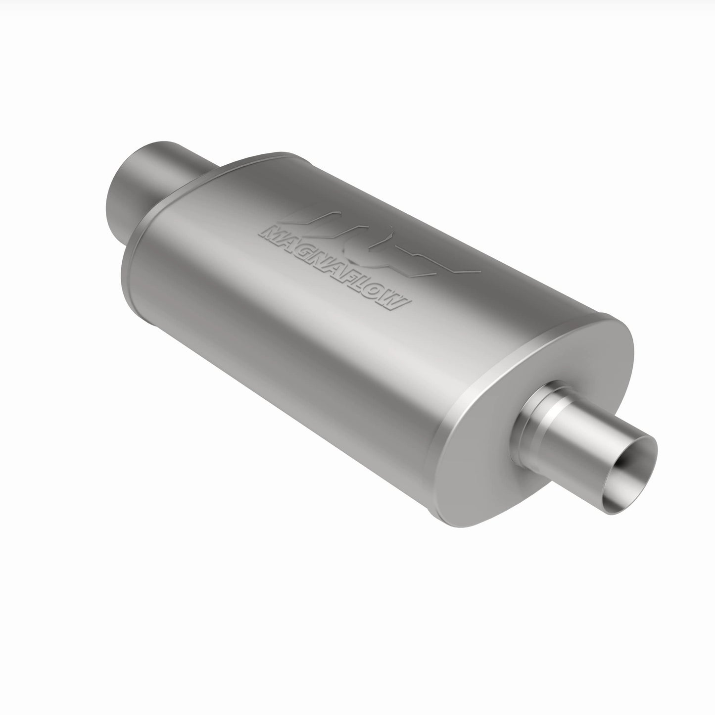 MagnaFlow 14832 - Straight-Through Performance Muffler; 2.25/4in. Center/Center; 5x14x8 Body