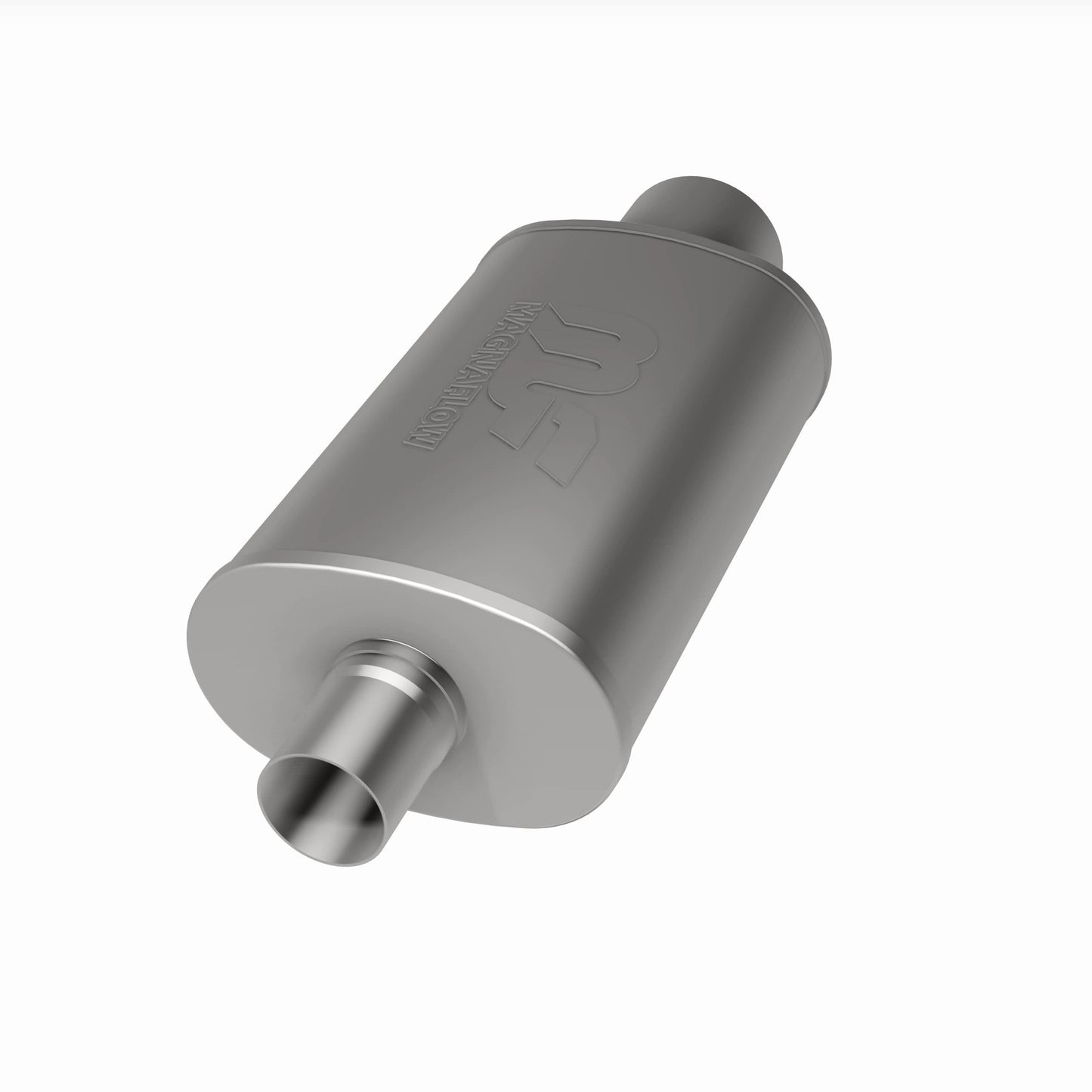 MagnaFlow 14832 - Straight-Through Performance Muffler; 2.25/4in. Center/Center; 5x14x8 Body