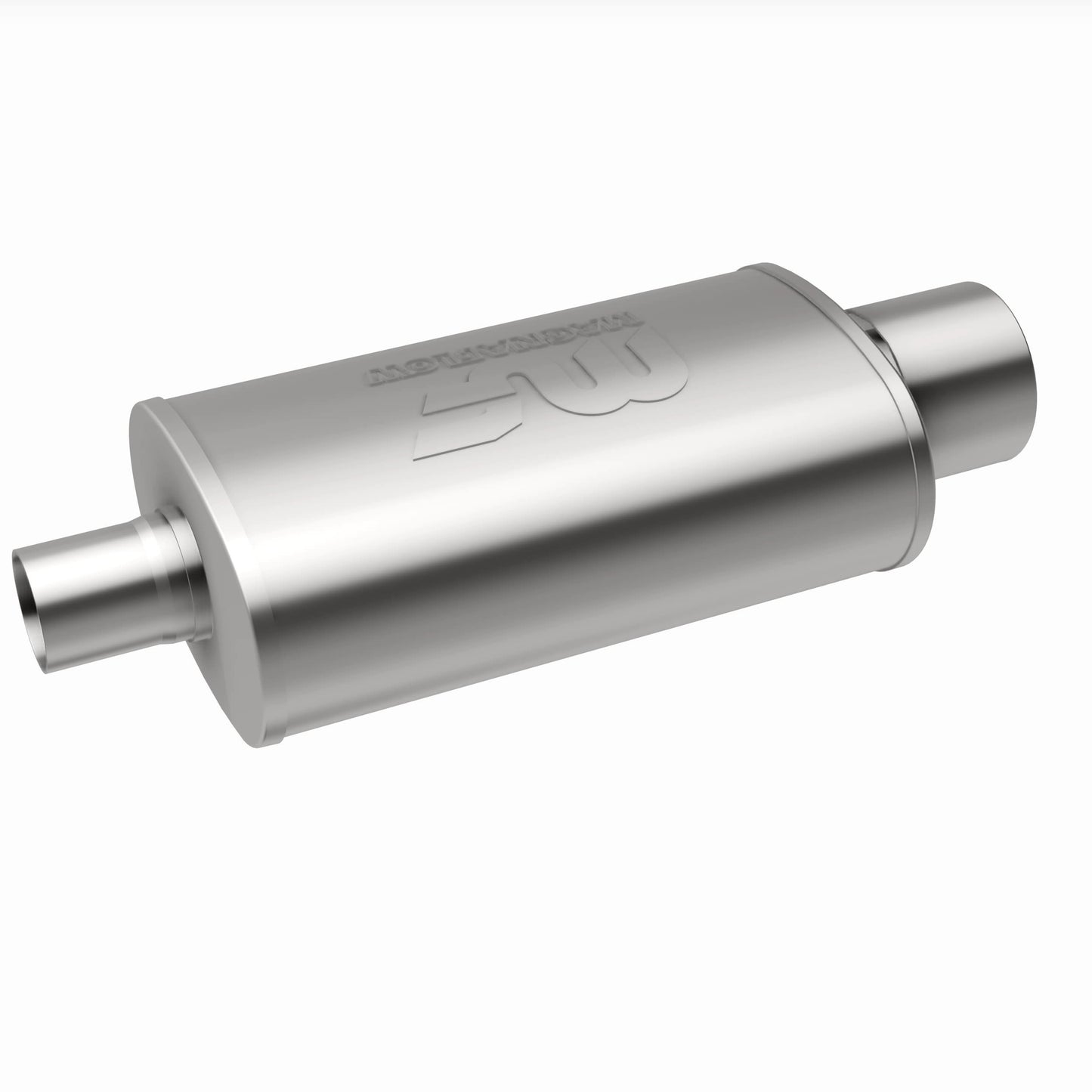 MagnaFlow 14832 - Straight-Through Performance Muffler; 2.25/4in. Center/Center; 5x14x8 Body
