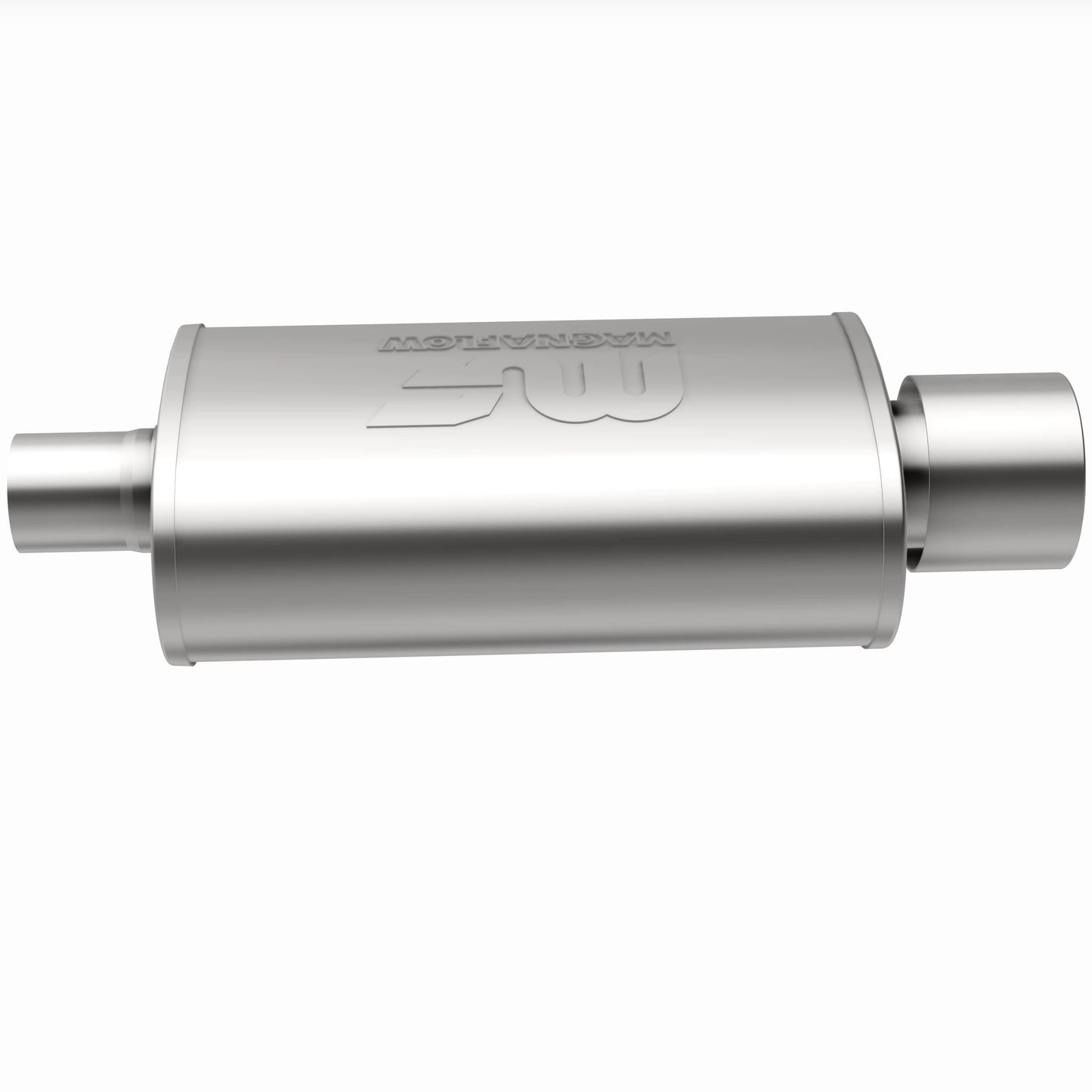 MagnaFlow 14832 - Straight-Through Performance Muffler; 2.25/4in. Center/Center; 5x14x8 Body