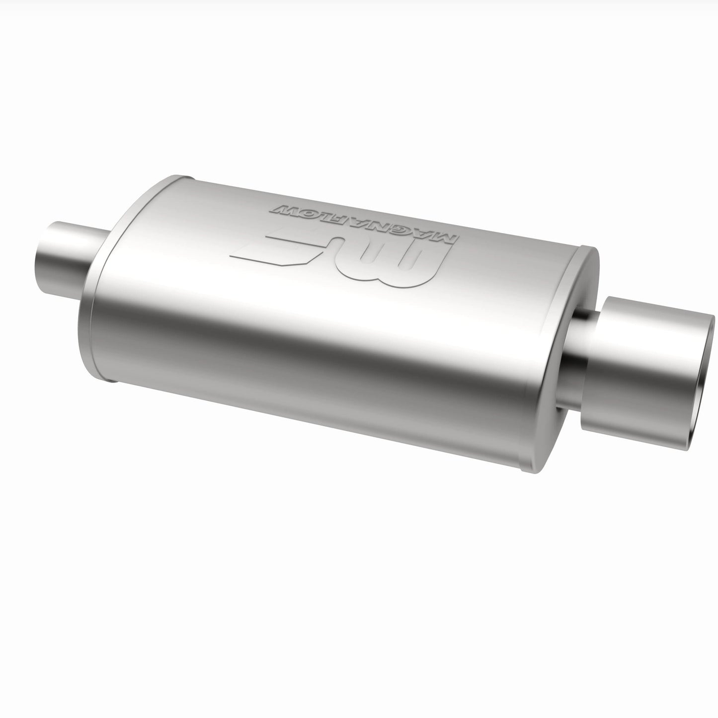 MagnaFlow 14832 - Straight-Through Performance Muffler; 2.25/4in. Center/Center; 5x14x8 Body