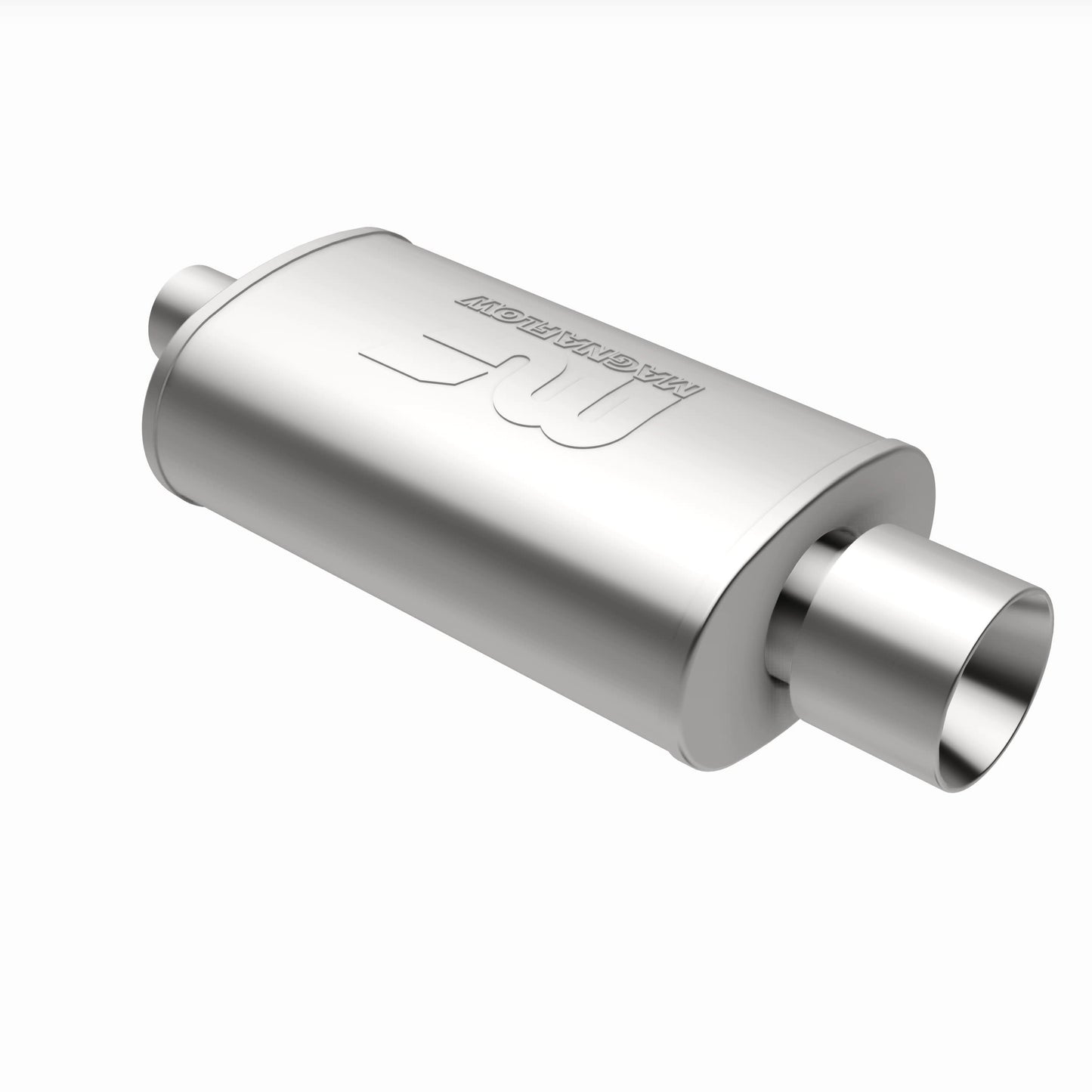 MagnaFlow 14832 - Straight-Through Performance Muffler; 2.25/4in. Center/Center; 5x14x8 Body