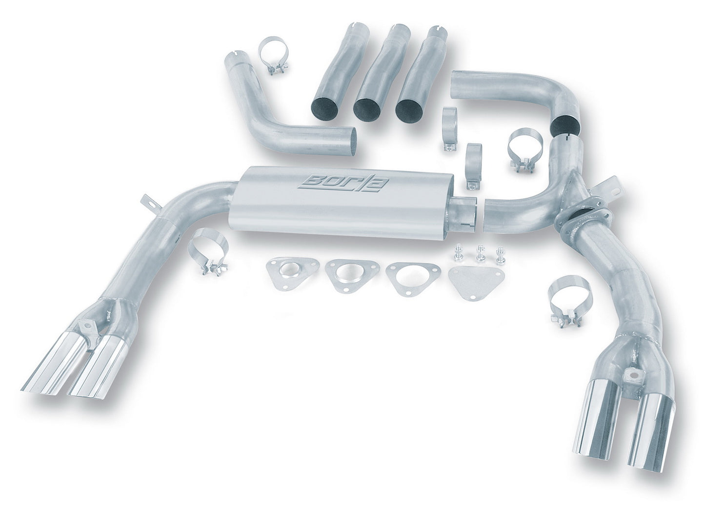 Borla 14888 - Adj. Cat-Back™ Exhaust System 1984-1992 Chevrolet Camaro SS/ Camar