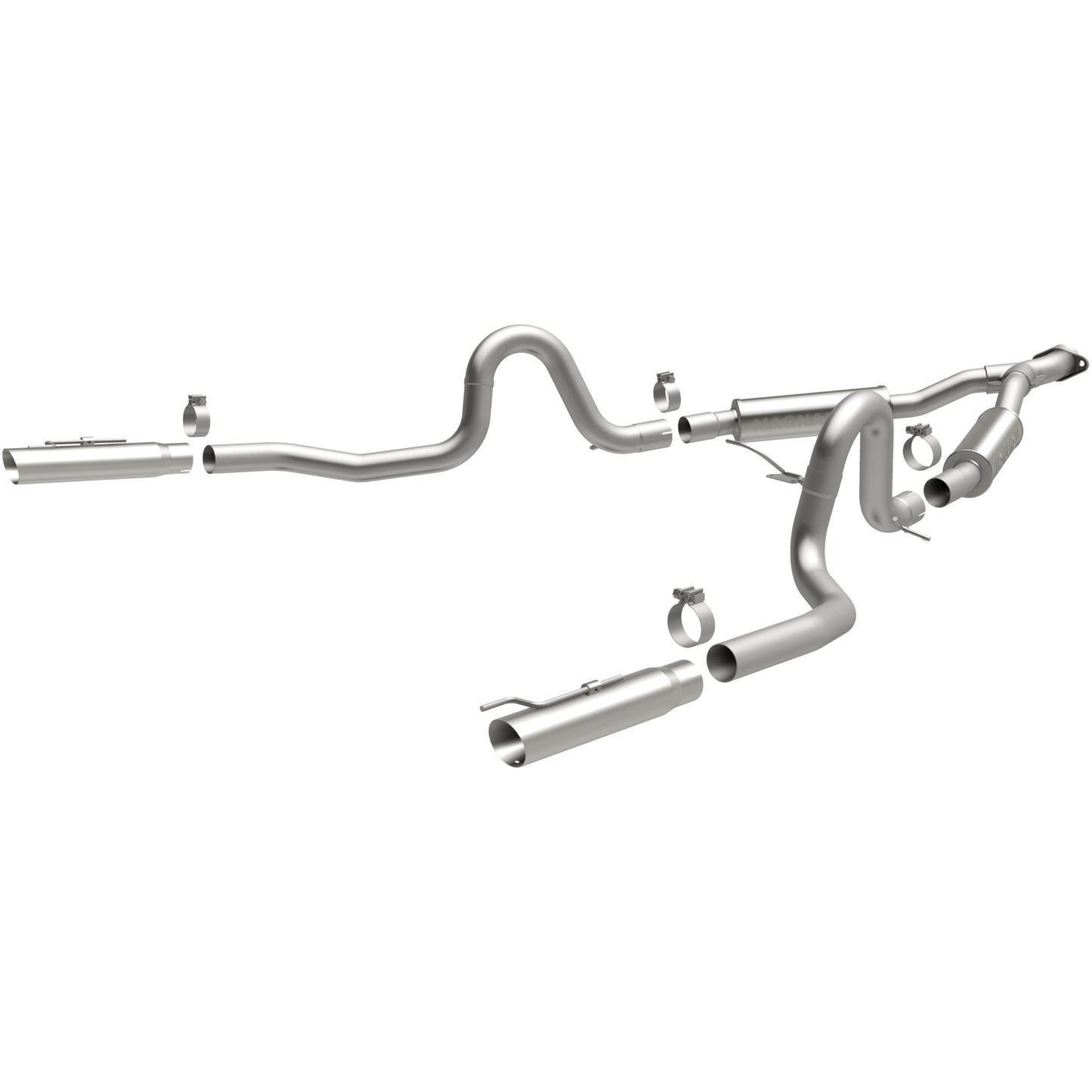 MagnaFlow 15717 - Street Series Stainless Cat-Back System