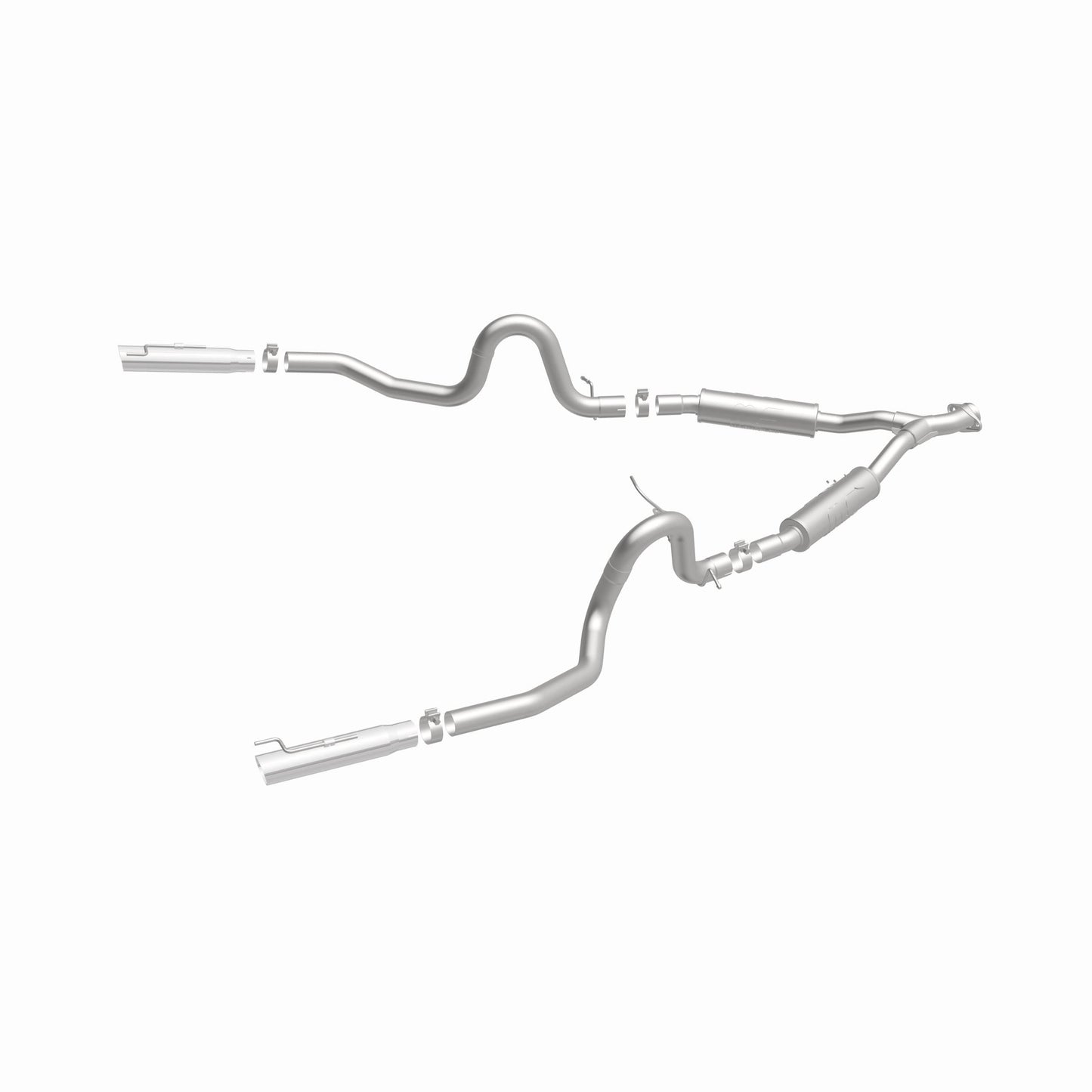 MagnaFlow 15717 - Street Series Stainless Cat-Back System