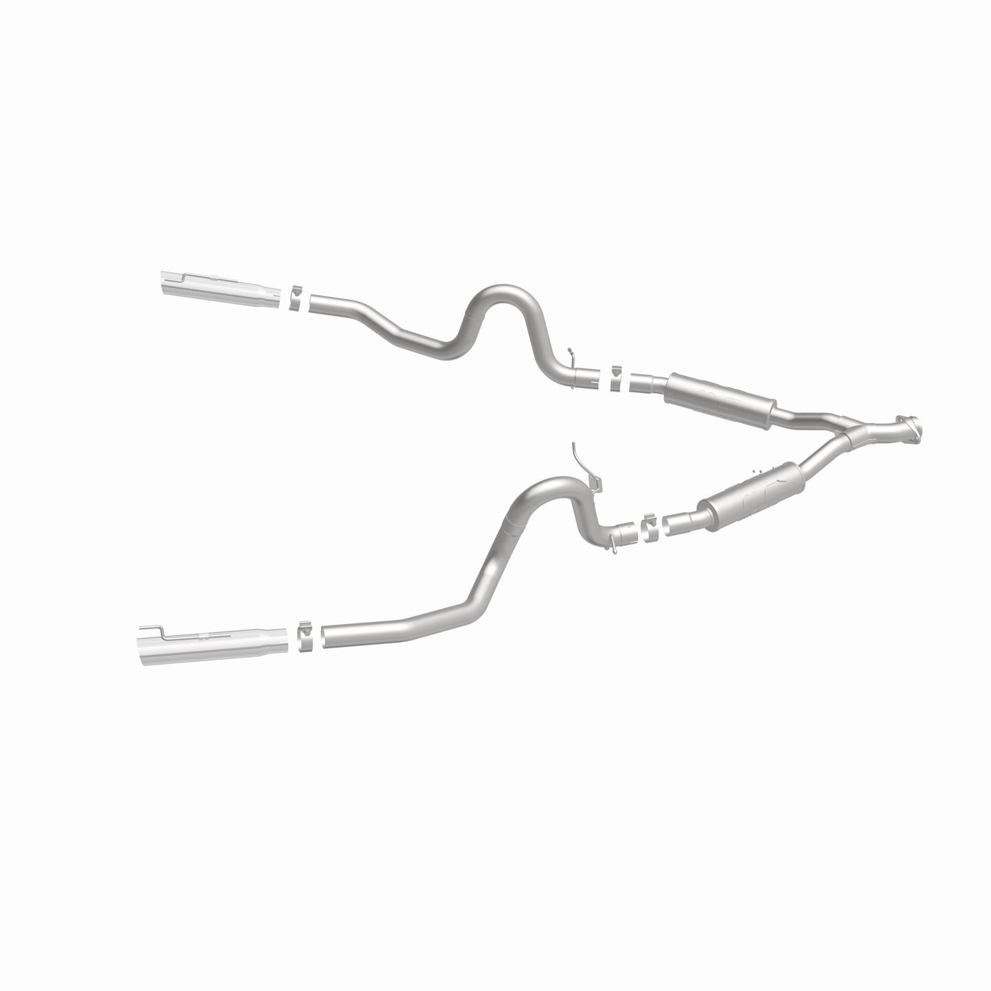 MagnaFlow 15717 - Street Series Stainless Cat-Back System
