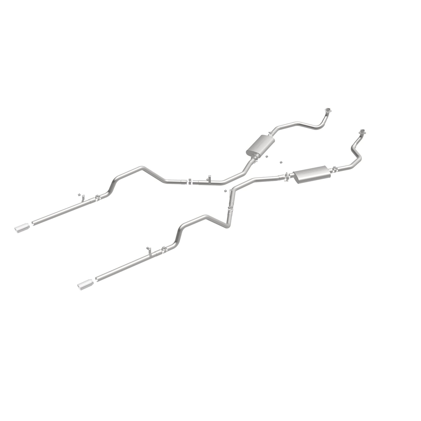 MagnaFlow 16724 - Street Series Stainless Crossmember-Back System