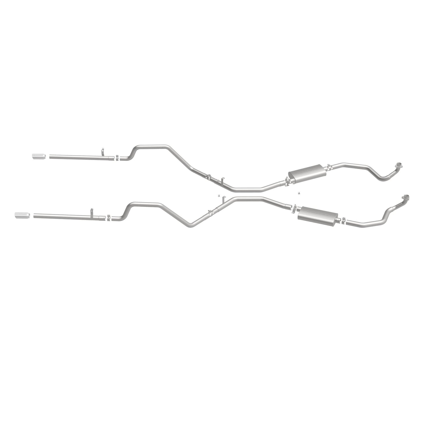 MagnaFlow 16724 - Street Series Stainless Crossmember-Back System
