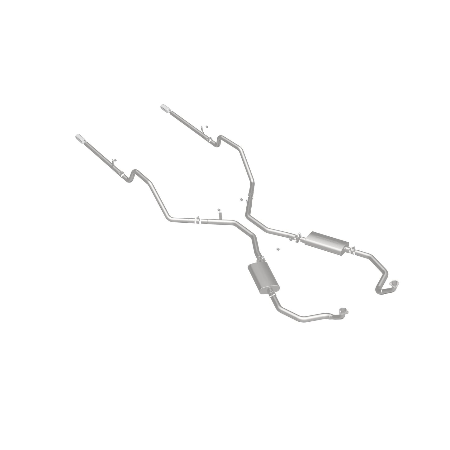 MagnaFlow 16724 - Street Series Stainless Crossmember-Back System