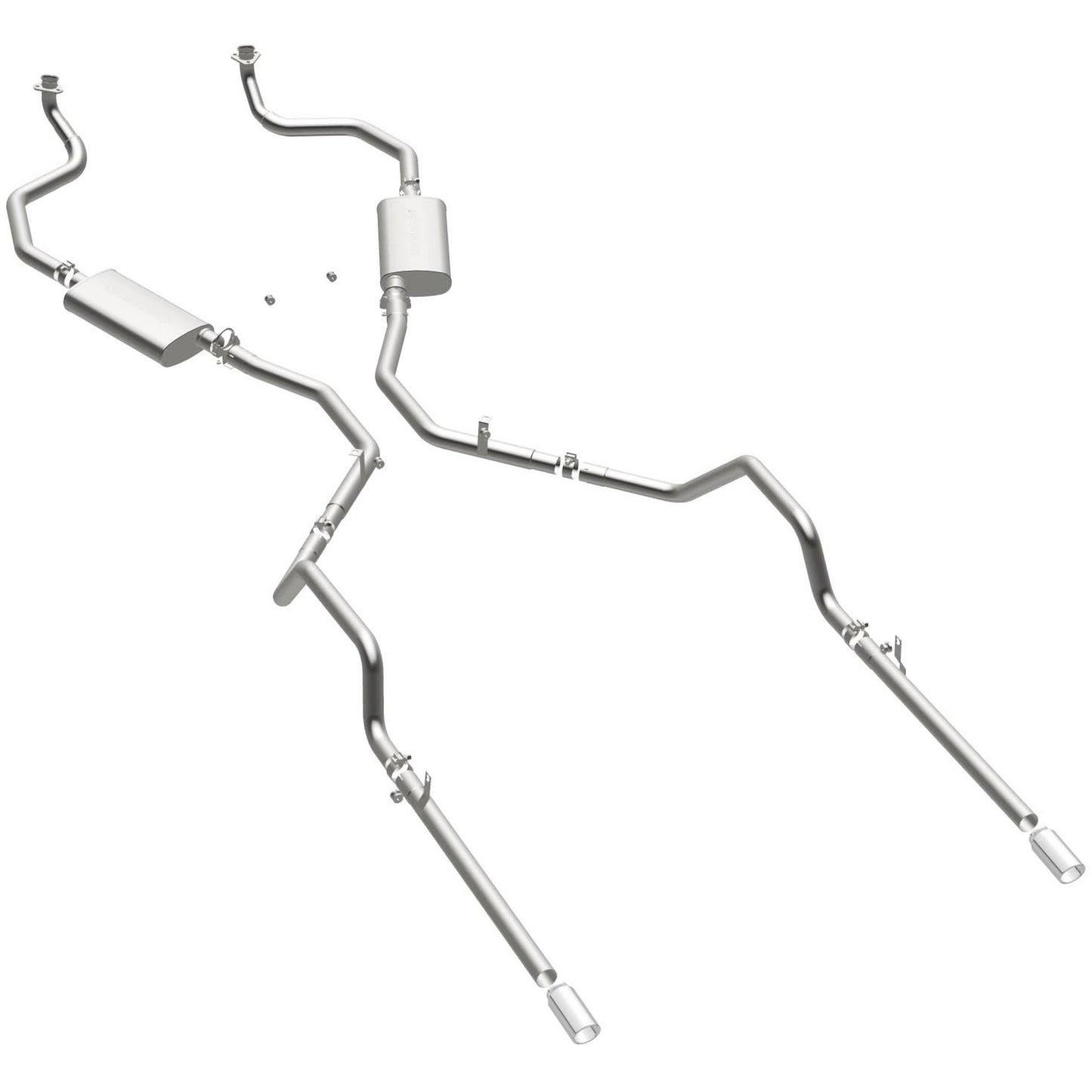 MagnaFlow 16724 - Street Series Stainless Crossmember-Back System