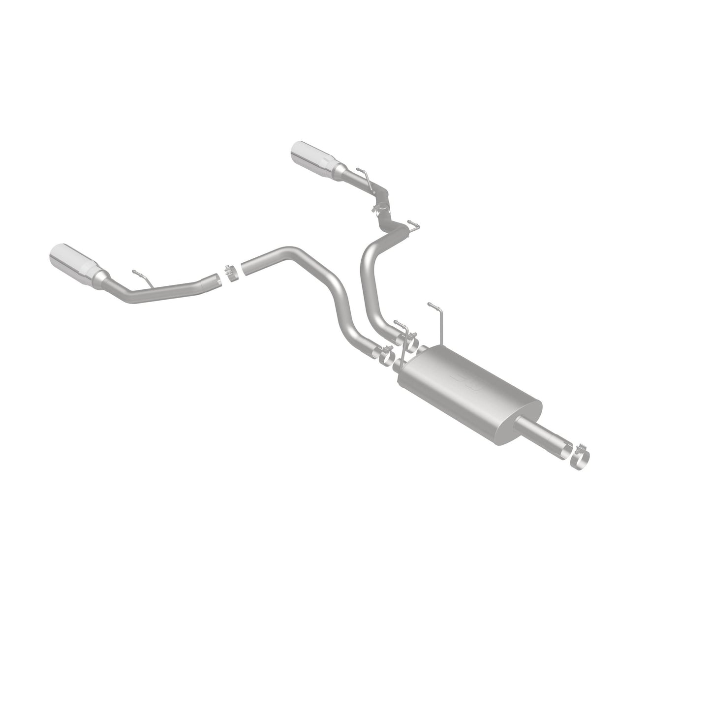 MagnaFlow 16869 - Street Series Stainless Cat-Back System