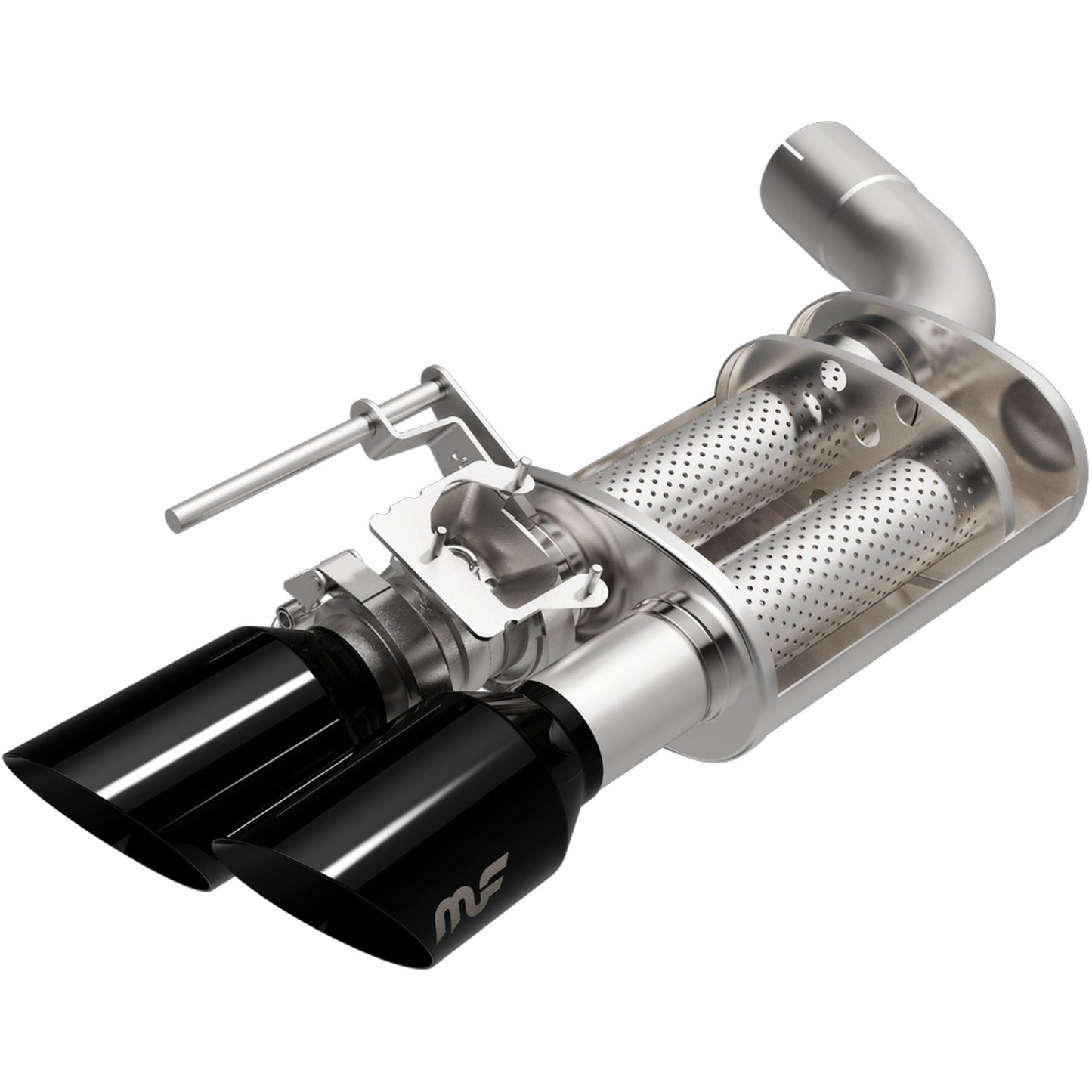 MagnaFlow 19643 - Competition Series Black Chrome Tips Cat-Back System