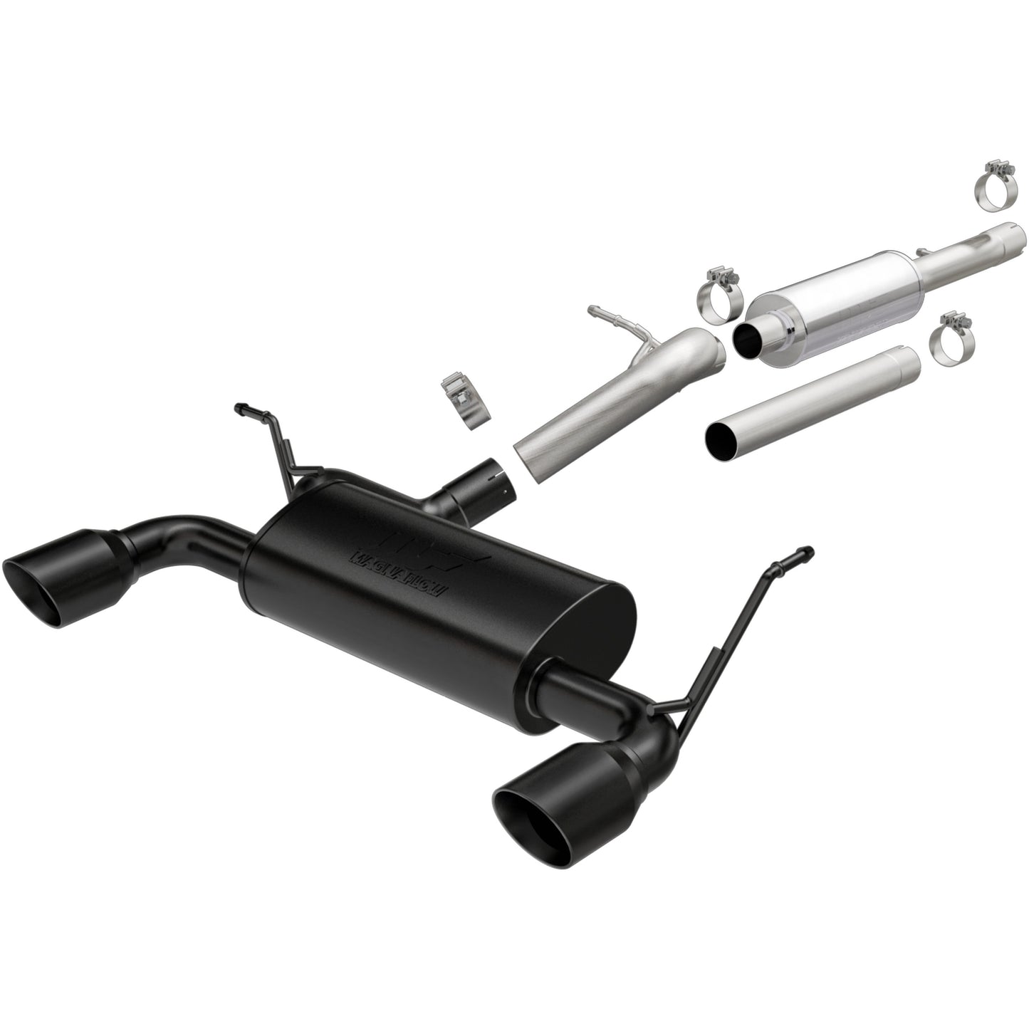 MagnaFlow 19327 - Street Series Black Cat-Back System