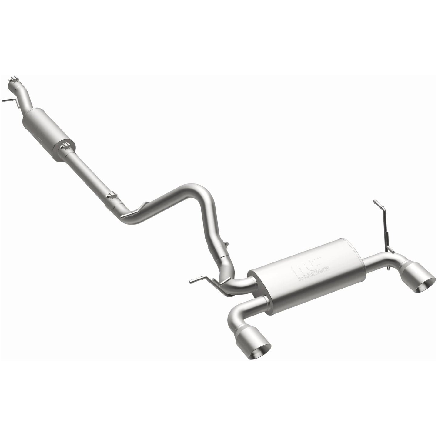 MagnaFlow 19327 - Street Series Black Cat-Back System