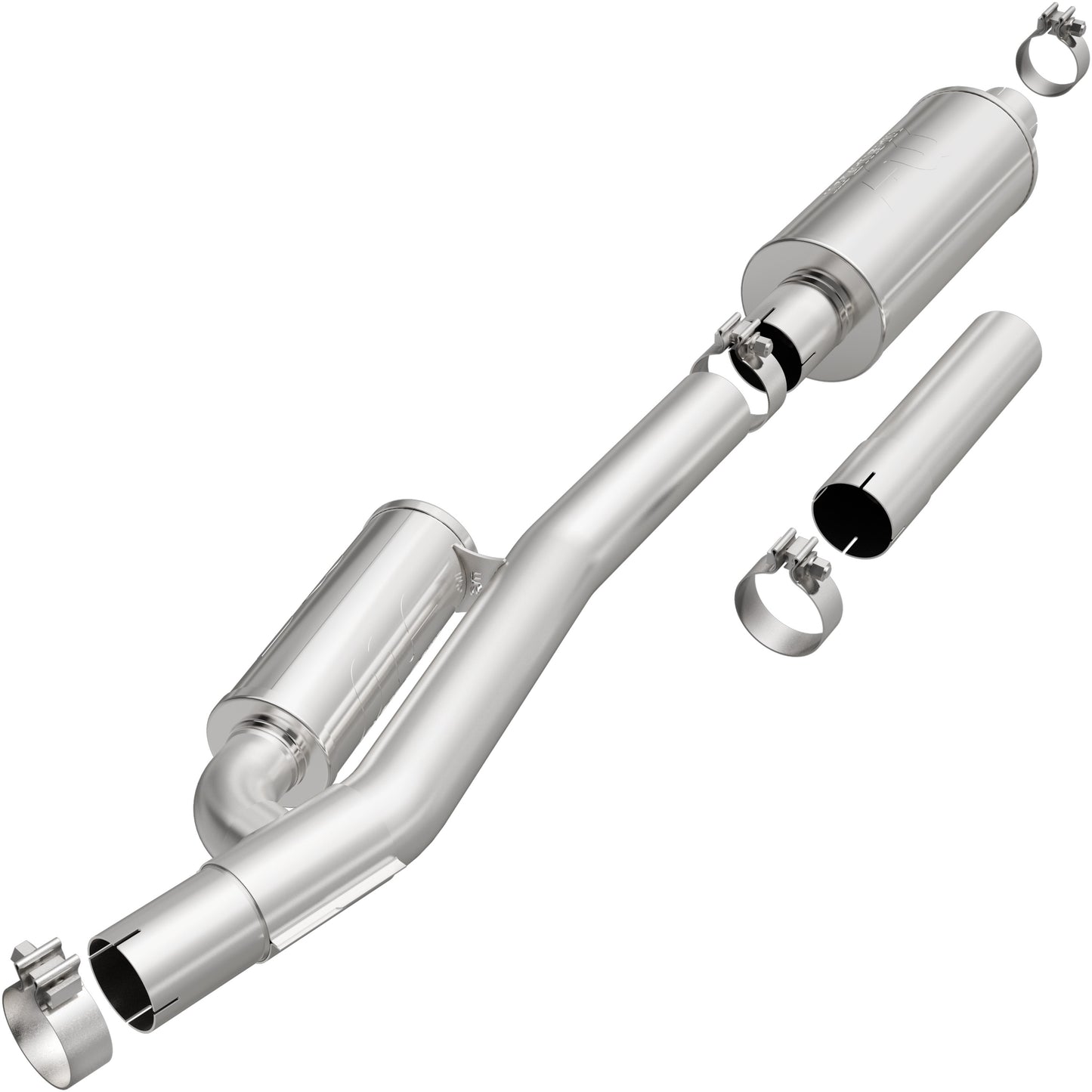 MagnaFlow 19533 - Direct-Fit Muffler Replacement Kit With Muffler