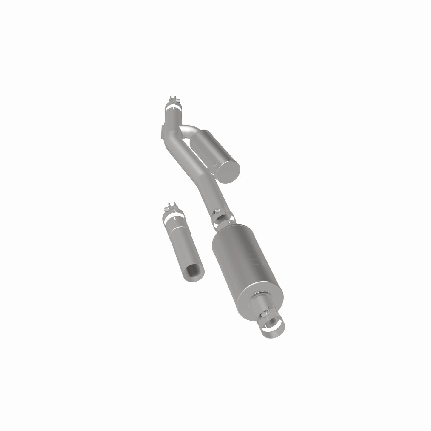 MagnaFlow 19533 - Direct-Fit Muffler Replacement Kit With Muffler