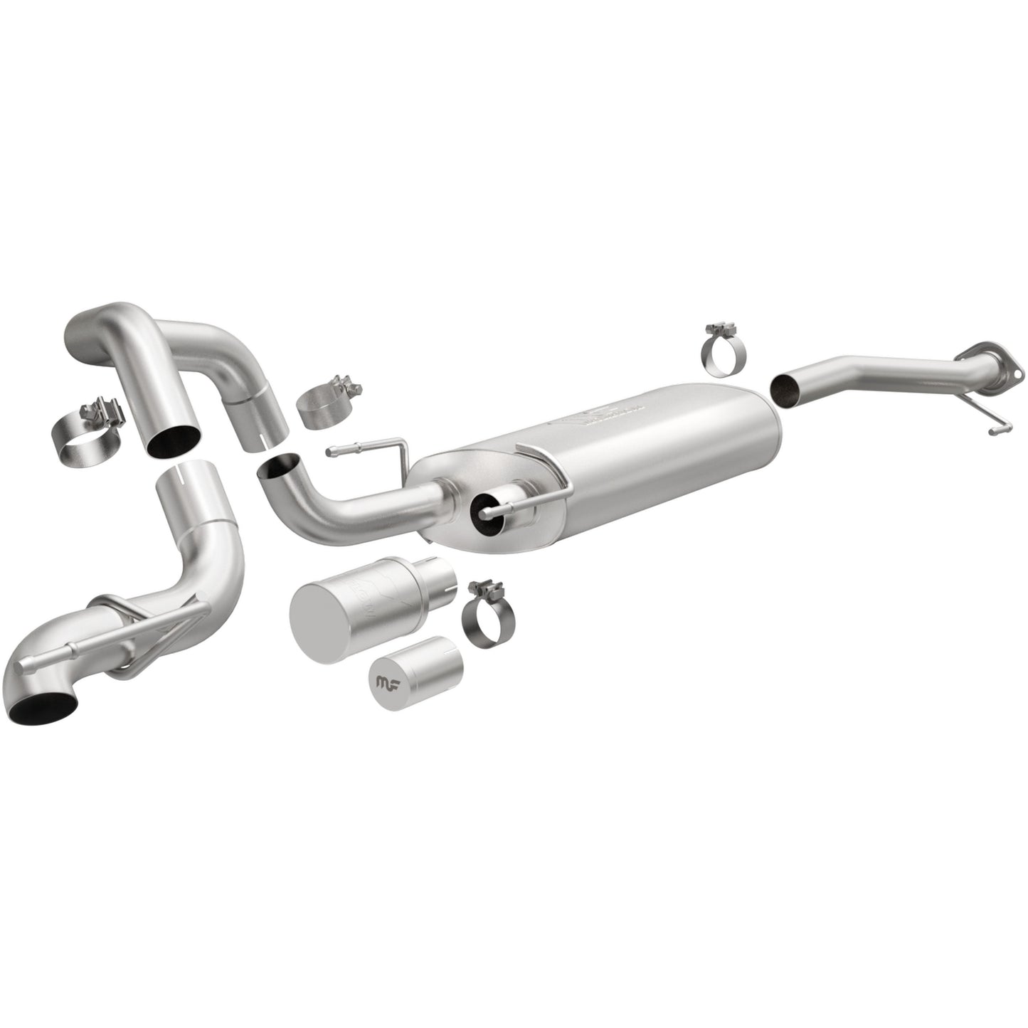 MagnaFlow 19546 - Overland Series Stainless Cat-Back System