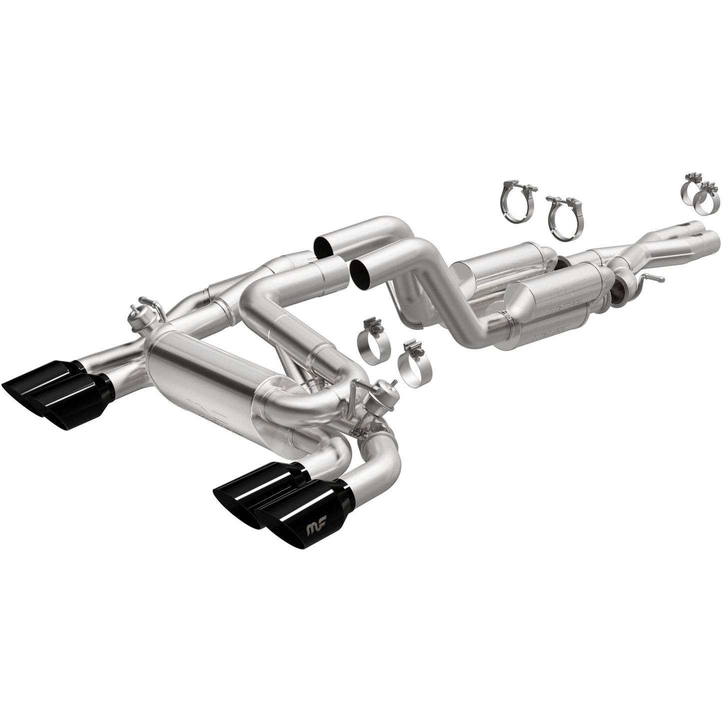 MagnaFlow 19598 - Street Series Black Chrome Cat-Back System