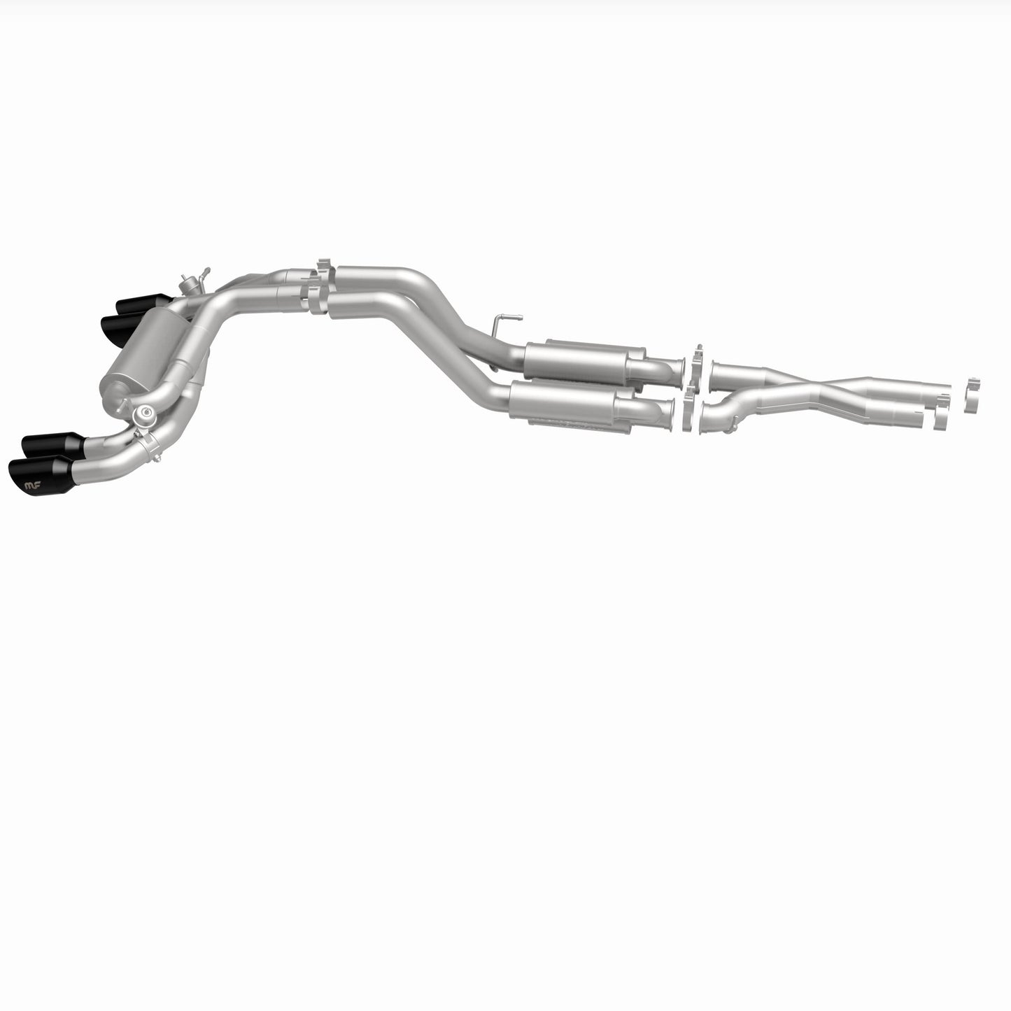 MagnaFlow 19598 - Street Series Black Chrome Cat-Back System