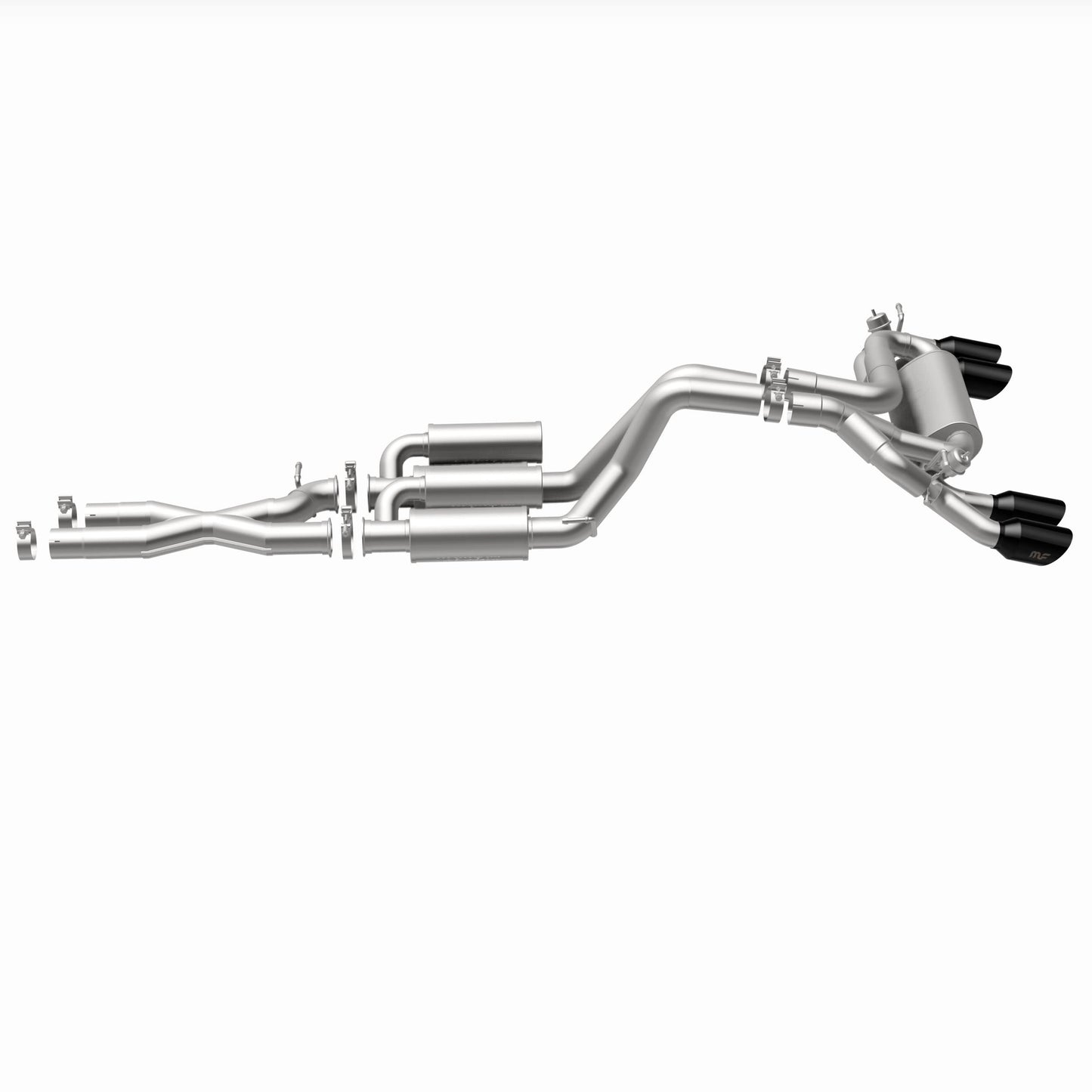 MagnaFlow 19598 - Street Series Black Chrome Cat-Back System
