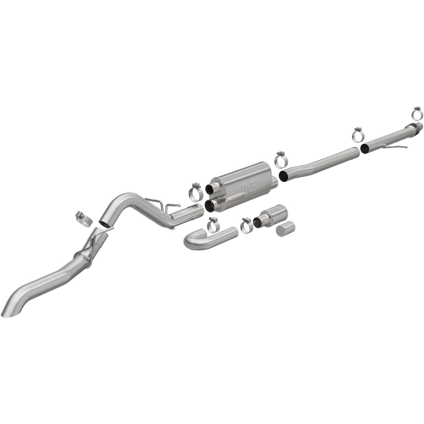 MagnaFlow 19636 - Overland Series Stainless Cat-Back System