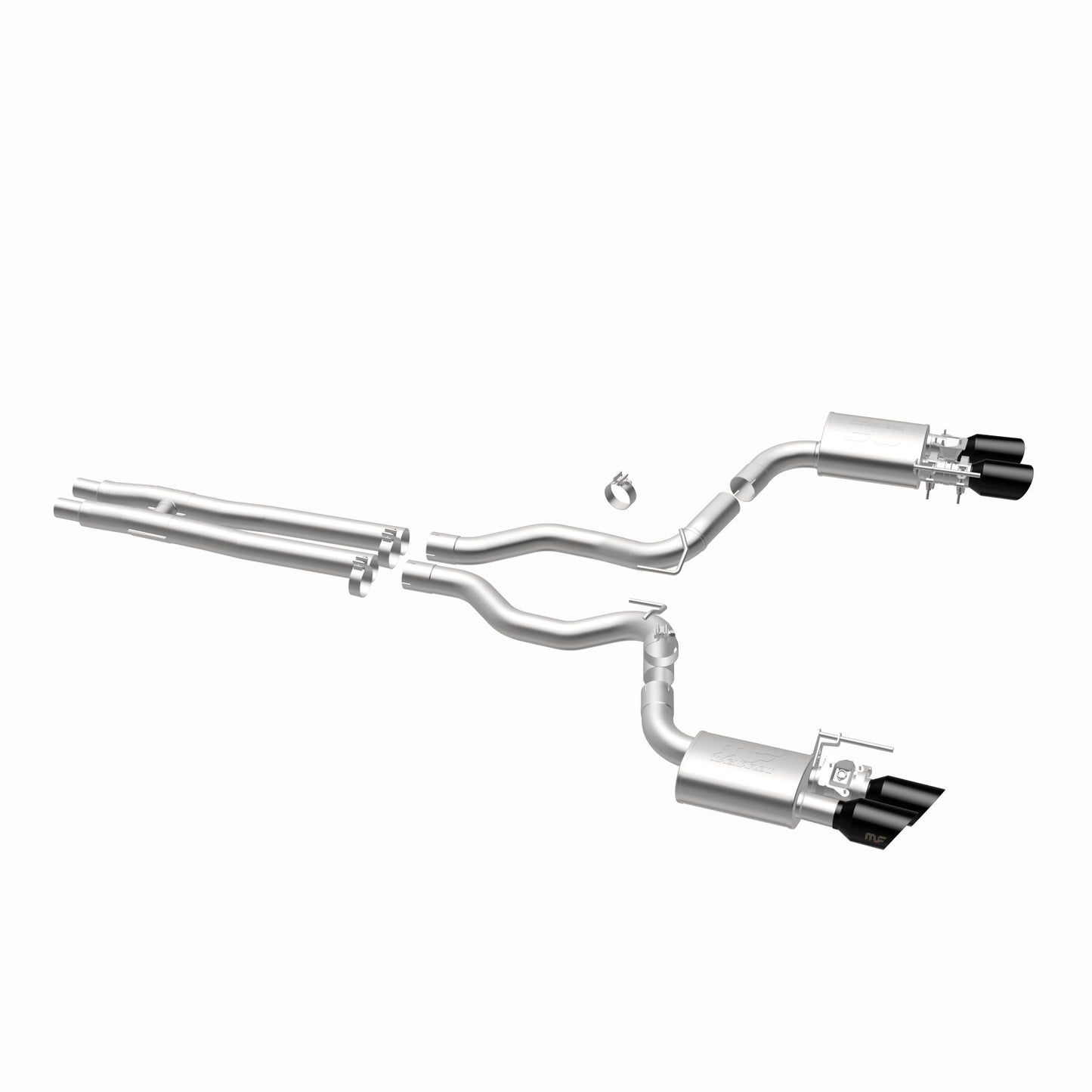MagnaFlow 19643 - Competition Series Black Chrome Tips Cat-Back System