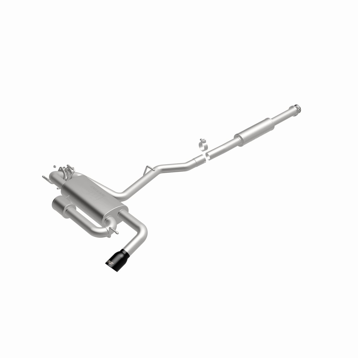 MagnaFlow 19676 - Overland Series Black Chrome Cat-Back System