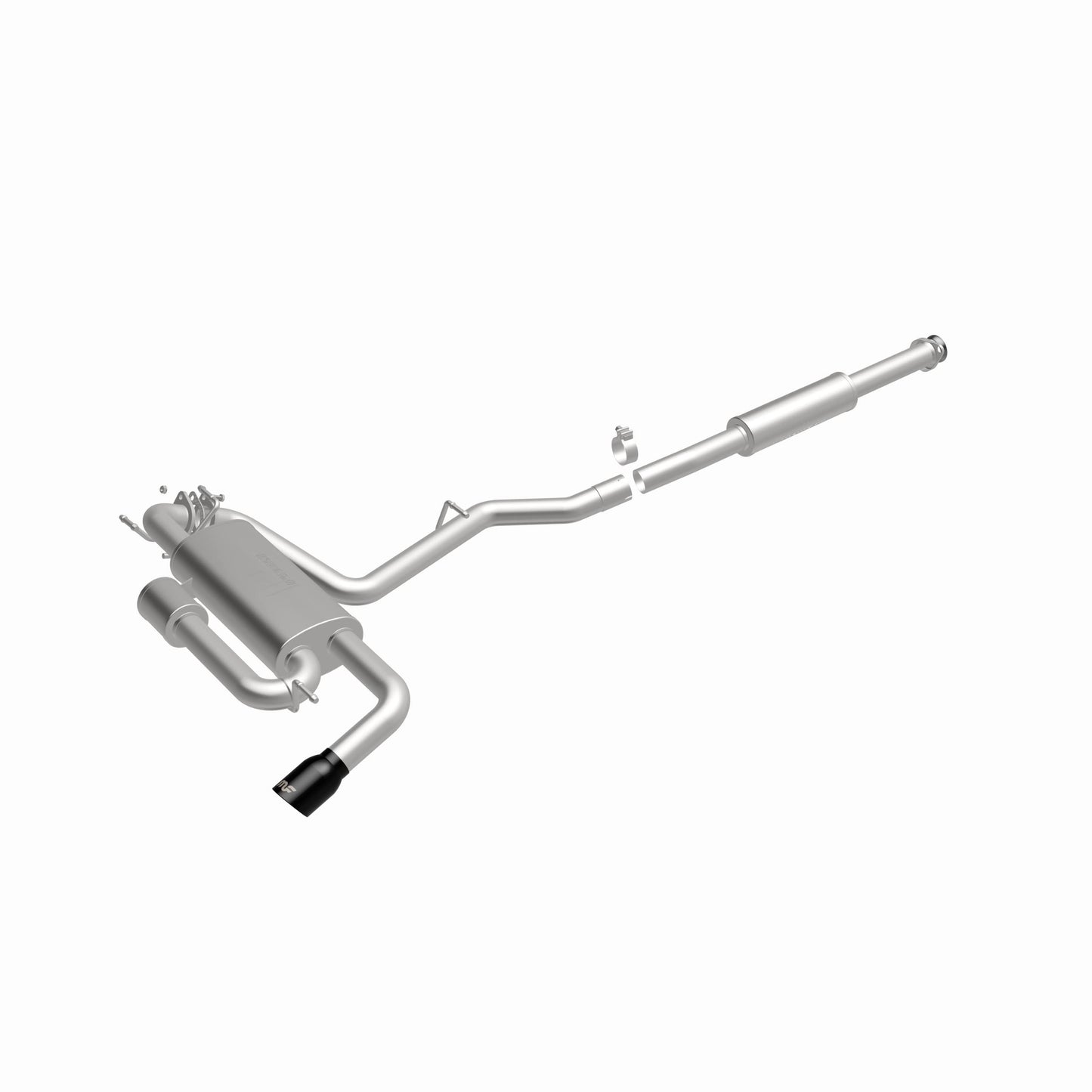 MagnaFlow 19676 - Overland Series Black Chrome Cat-Back System