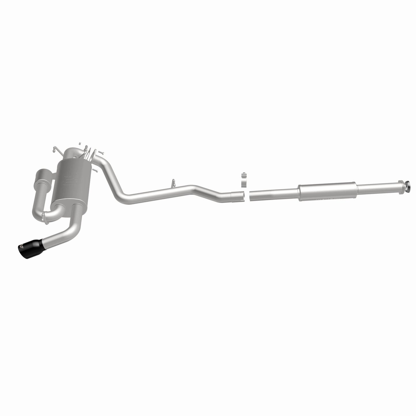 MagnaFlow 19676 - Overland Series Black Chrome Cat-Back System