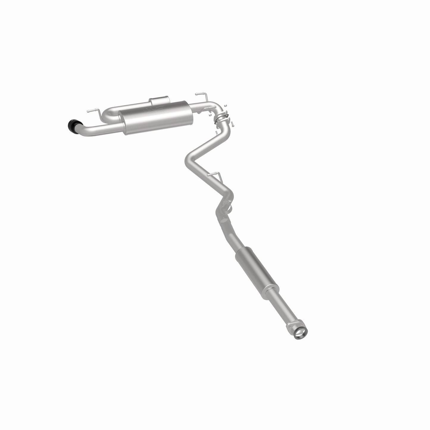 MagnaFlow 19676 - Overland Series Black Chrome Cat-Back System