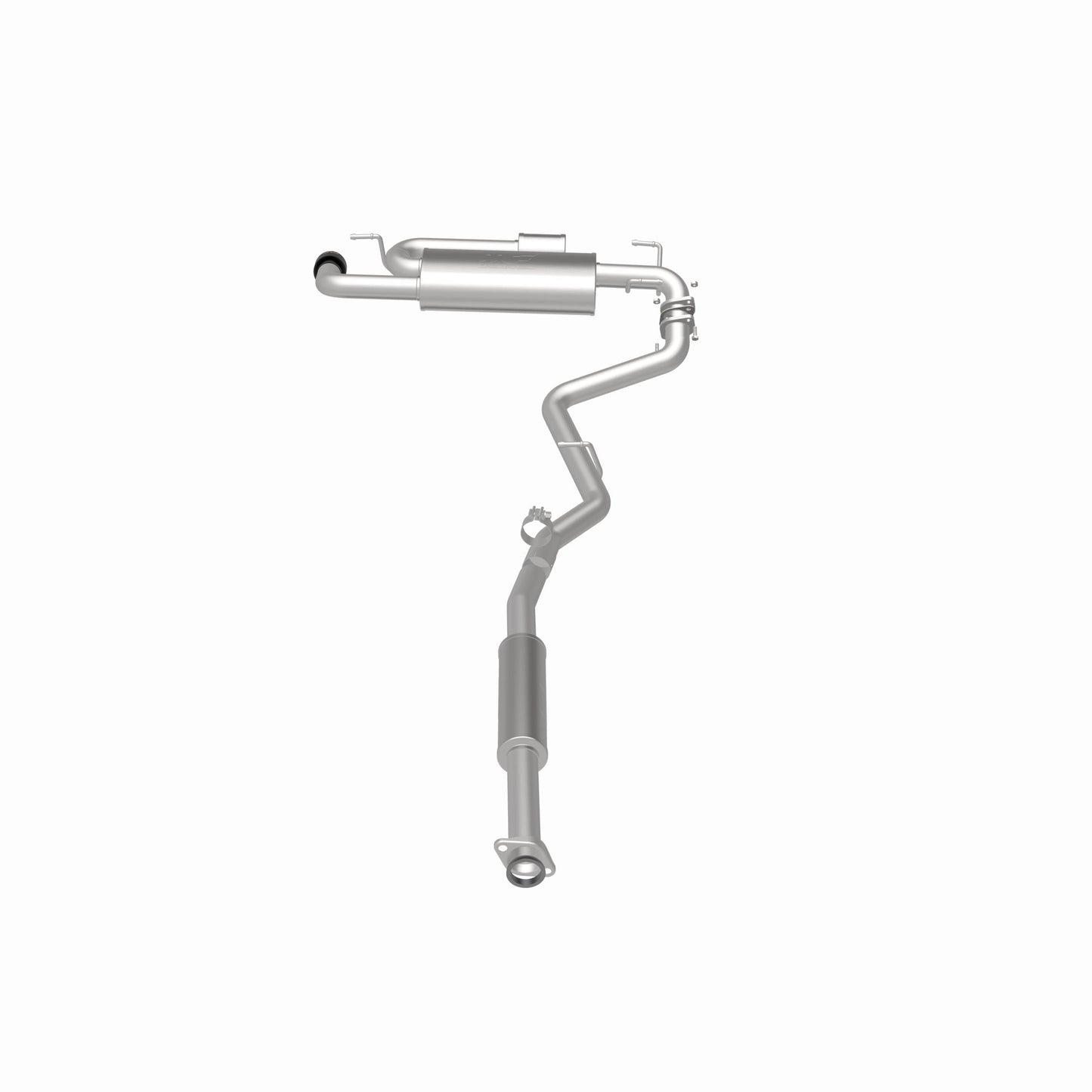 MagnaFlow 19676 - Overland Series Black Chrome Cat-Back System