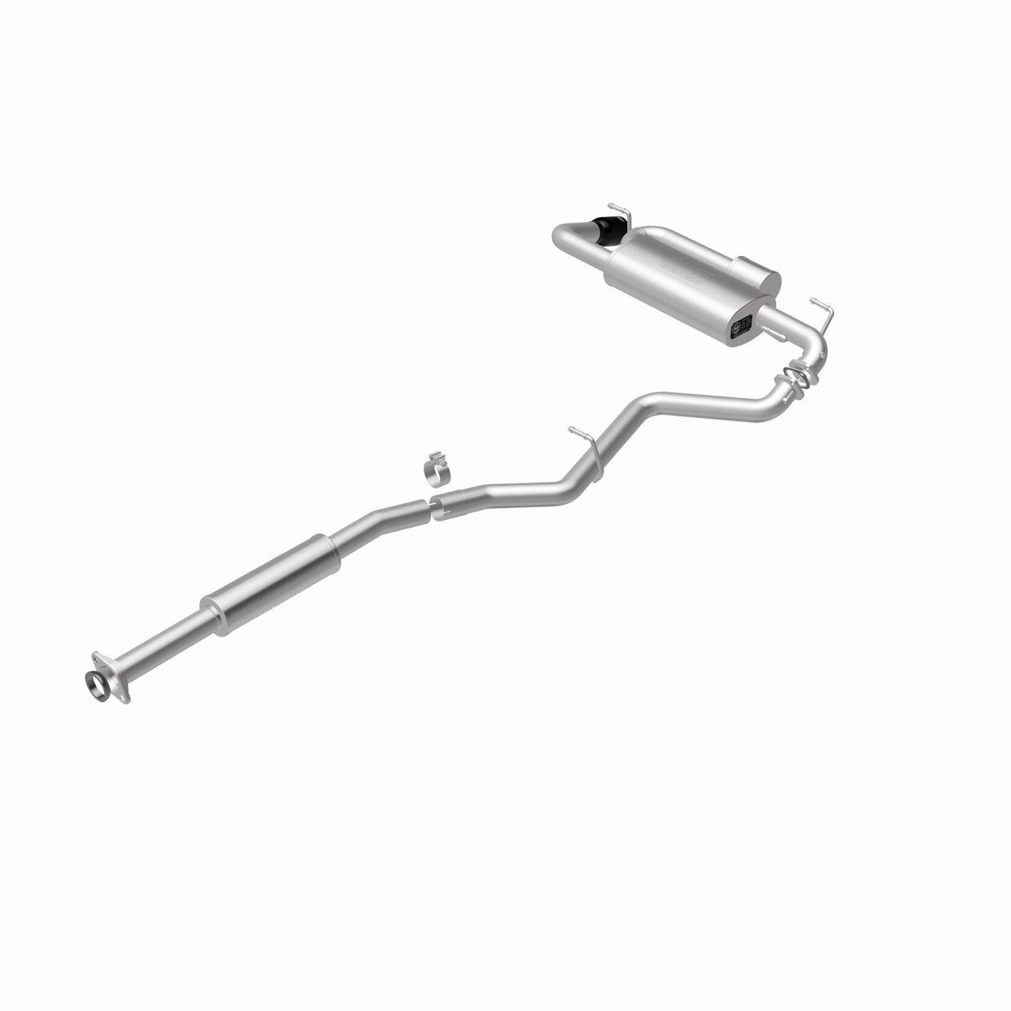 MagnaFlow 19676 - Overland Series Black Chrome Cat-Back System