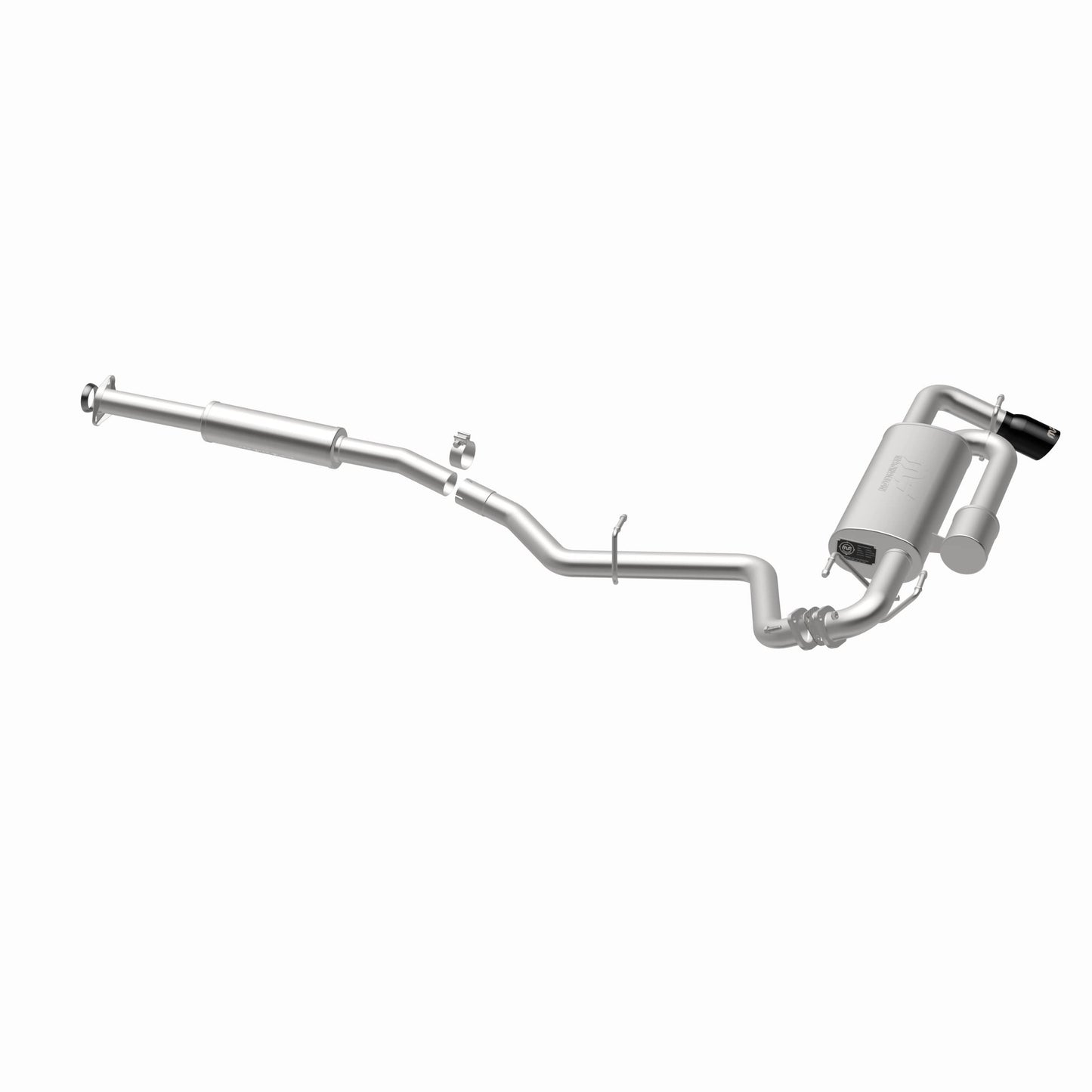 MagnaFlow 19676 - Overland Series Black Chrome Cat-Back System