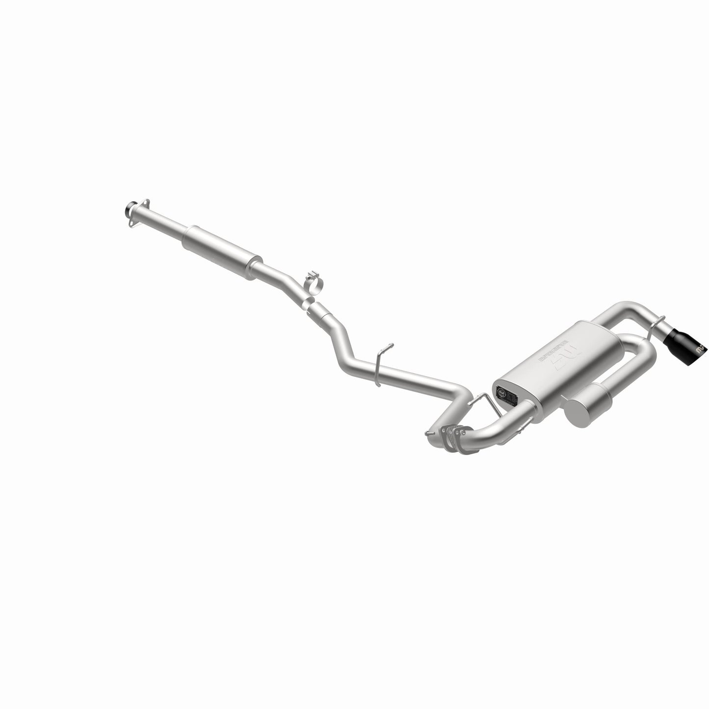MagnaFlow 19676 - Overland Series Black Chrome Cat-Back System