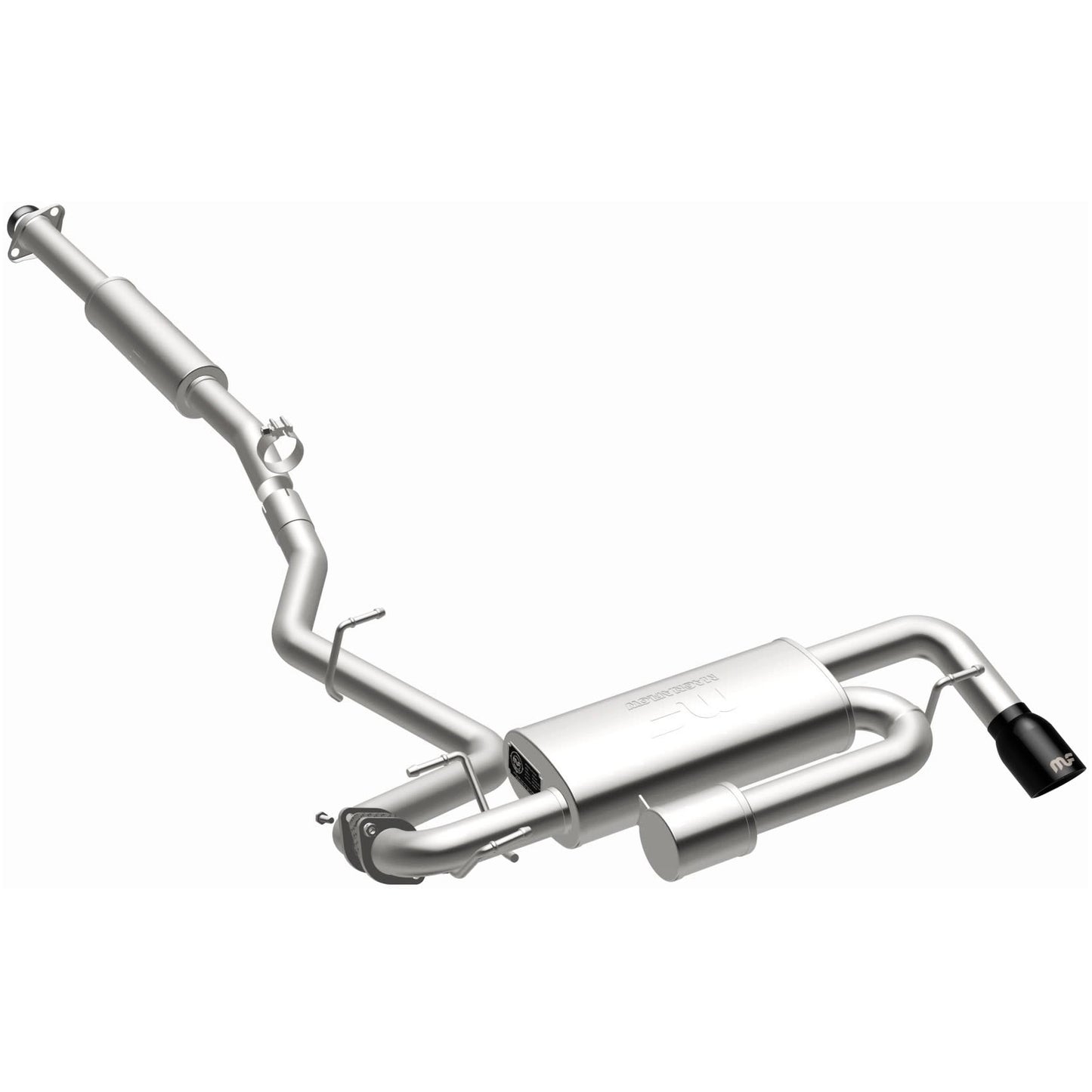 MagnaFlow 19676 - Overland Series Black Chrome Cat-Back System